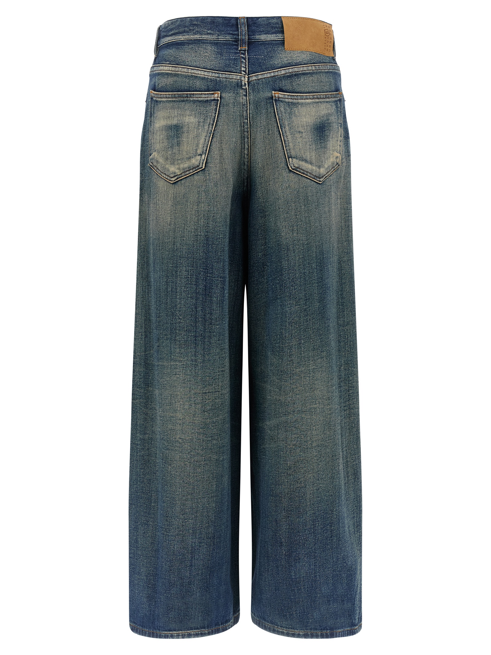 Wide leg jeans S52LA0262M30017962 (MM6 Maison Margiela / ジーンズ ) | MM6 Maison Margiela (エムエムシックス)(1)