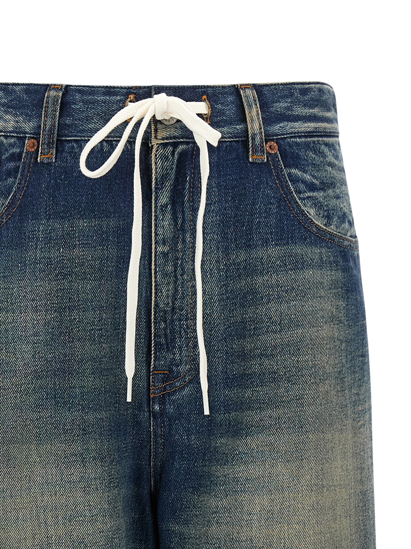 Wide leg jeans S52LA0262M30017962 (MM6 Maison Margiela / ジーンズ ) | MM6 Maison Margiela (エムエムシックス)(2)