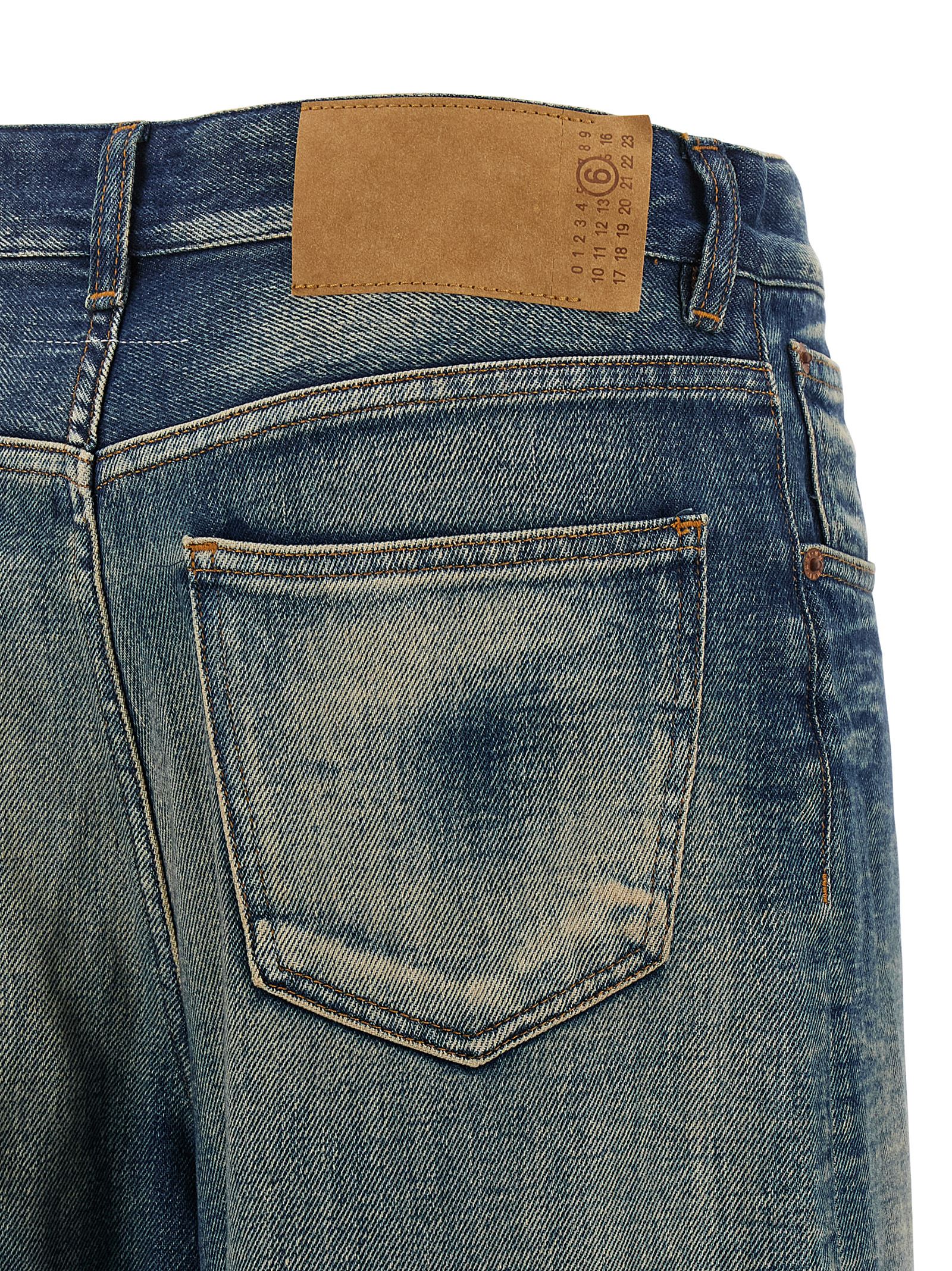 Wide leg jeans S52LA0262M30017962 (MM6 Maison Margiela / ジーンズ ) | MM6 Maison Margiela (エムエムシックス)(3)