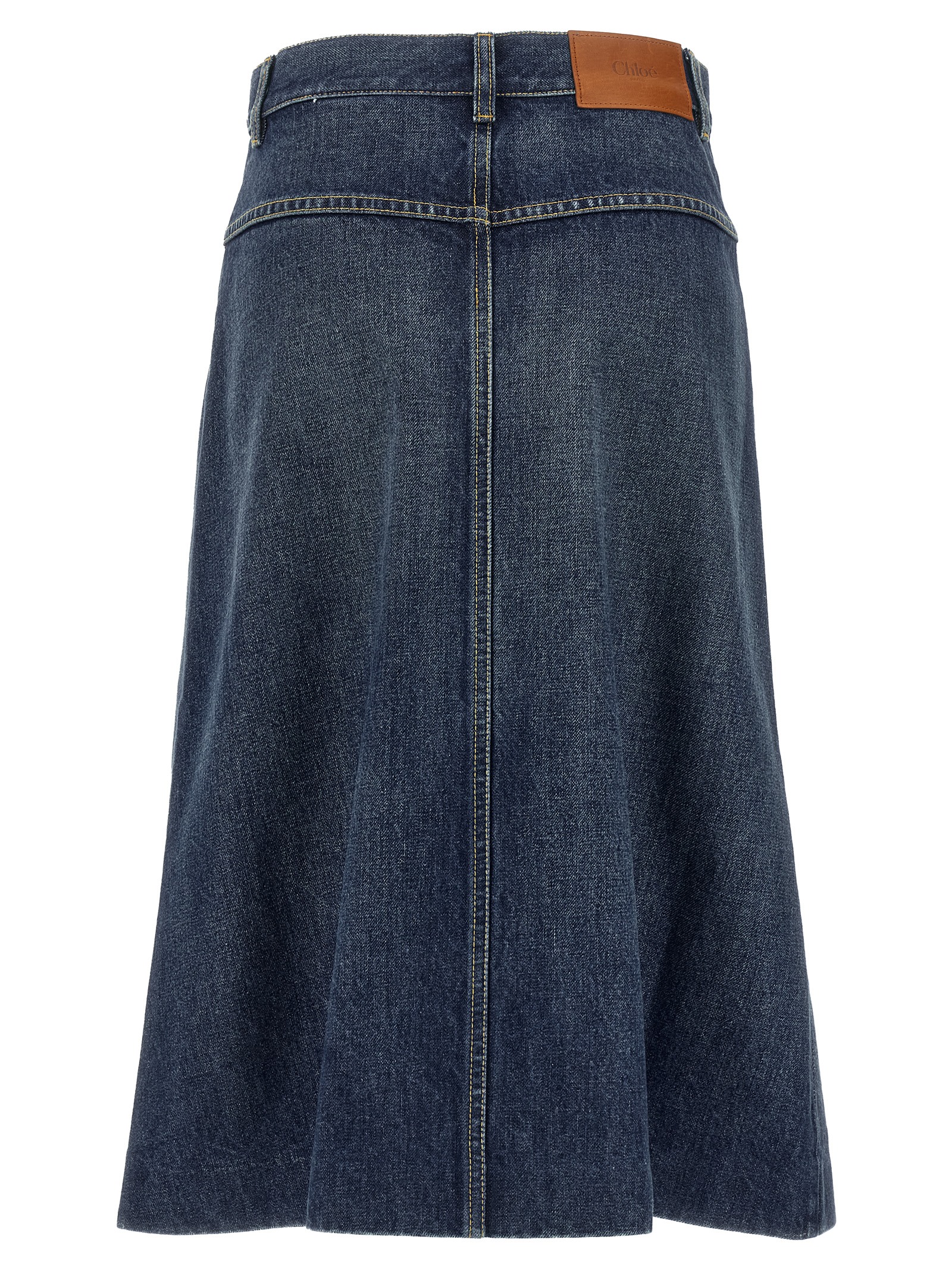 Denim skirt CH25ADJ01251427 (Chloé / スカート ) | Chloé (クロエ)(1)