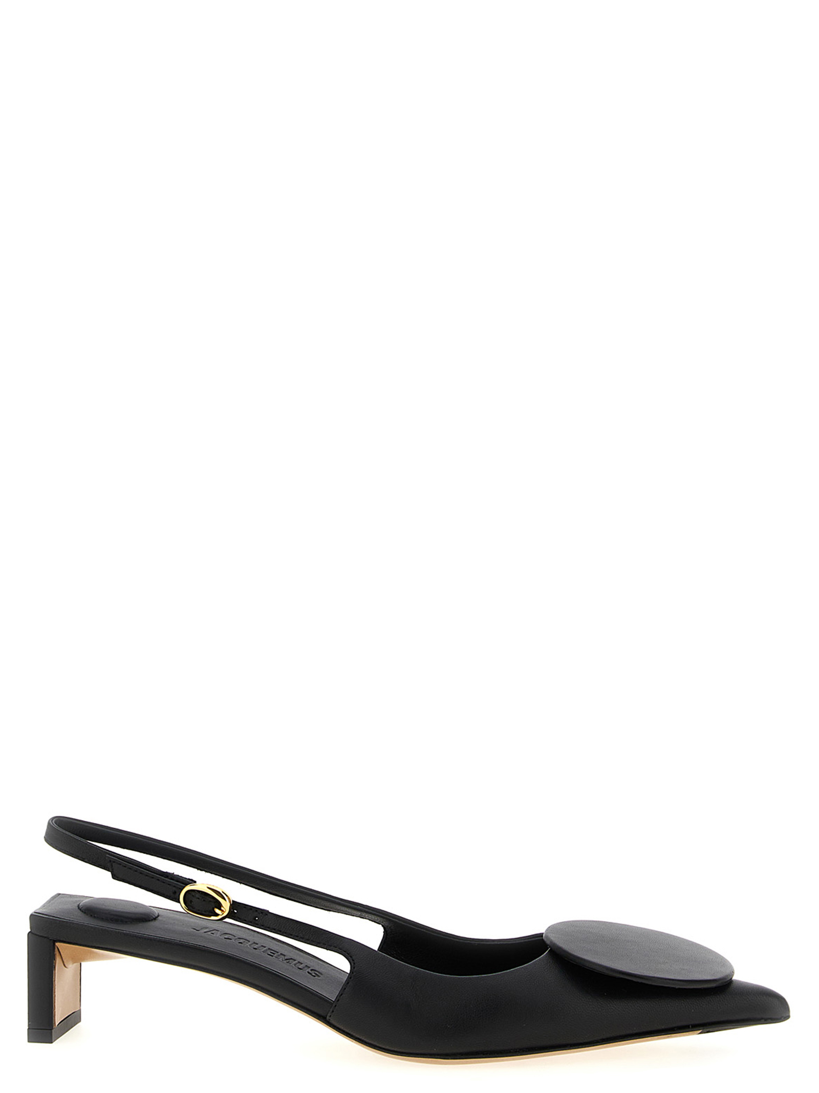 パンプス JACQUEMUS 'Duelo B' slingback Duelo 40 leather slingback pumps in brown - Jacquemus