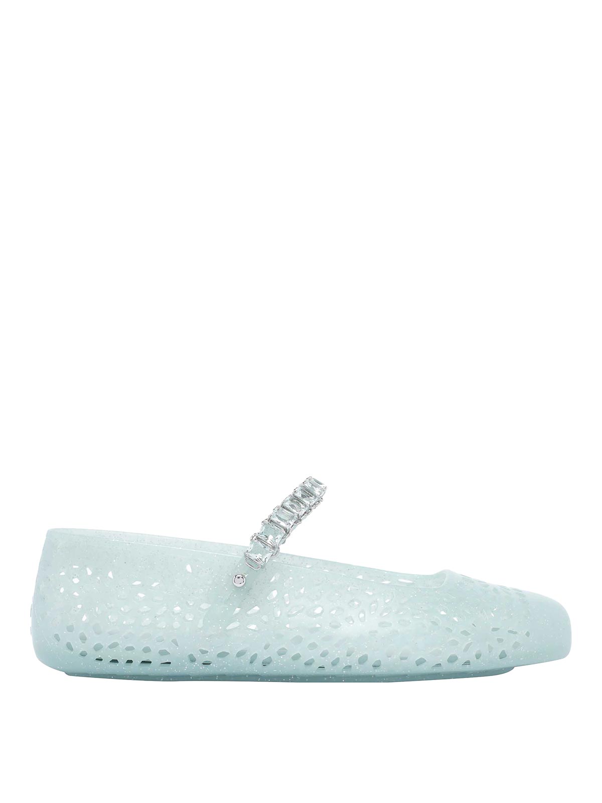 The Jelly Flats THEJELLYNTXLIGHTVERDE (JIMMY CHOO / フラットシューズ ) | JIMMY CHOO (ジミー チュウ)