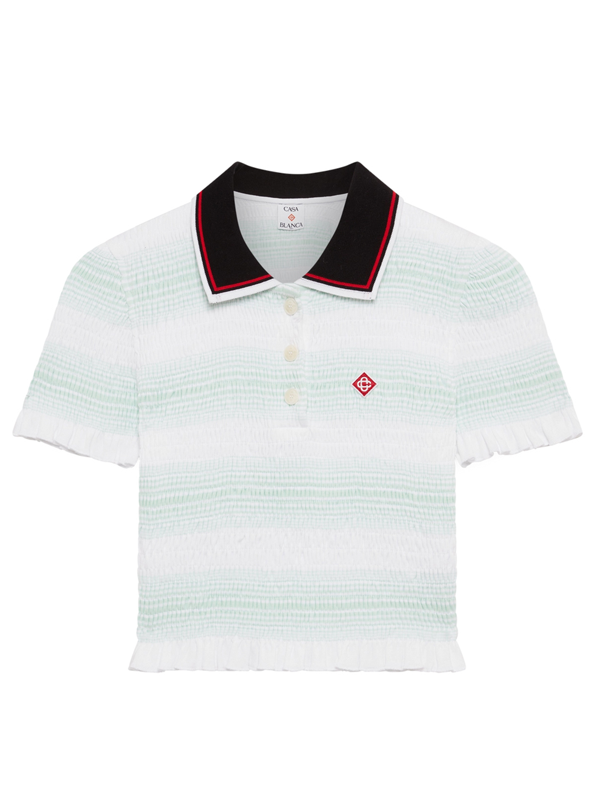 Casablanca T-shirts and Polos Green WPF25JTP21501 (Casablanca / ポロシャツ ) | Casablanca (カサブランカ)