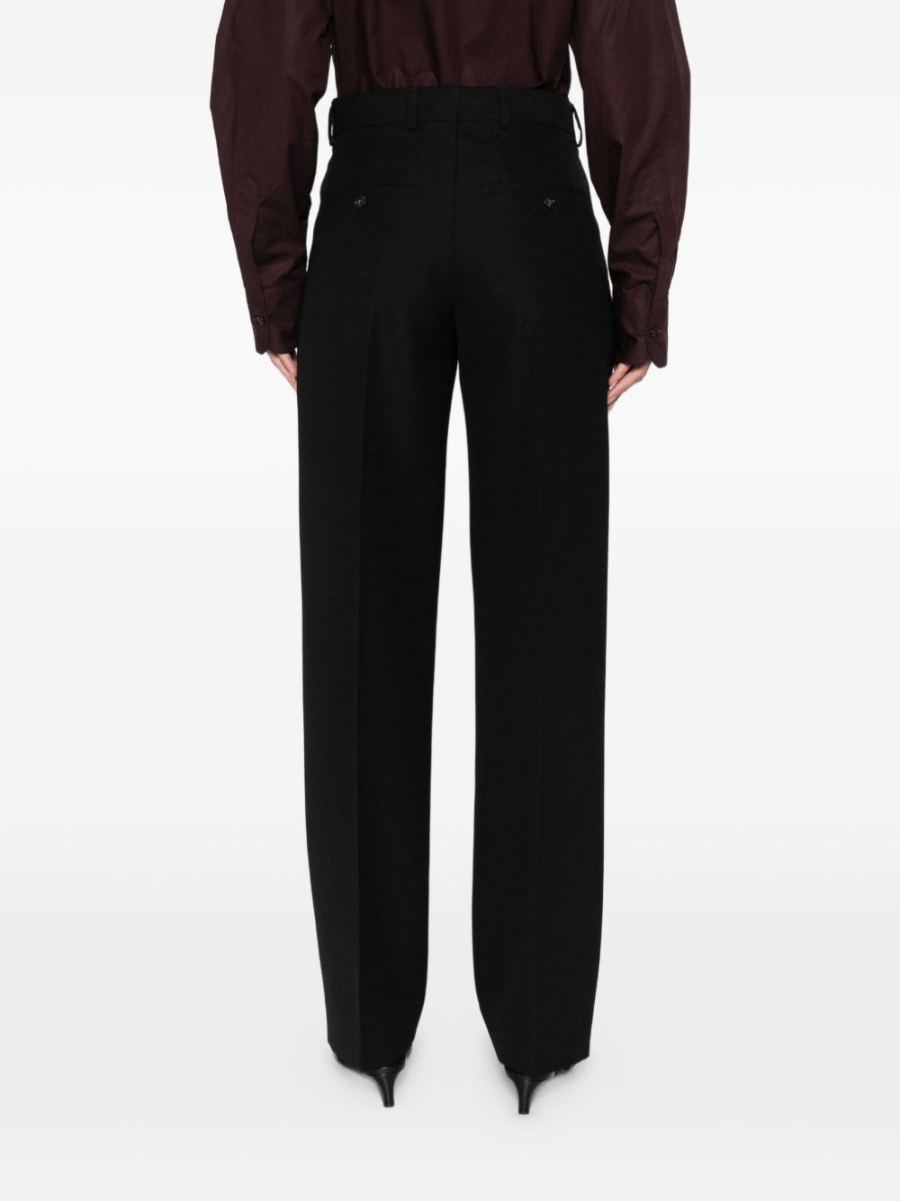 TOTEME PRE Trousers Black 252WRB0296FB0026001 (TOTEME / パンツ ) | TOTEME (トーテム)(2)