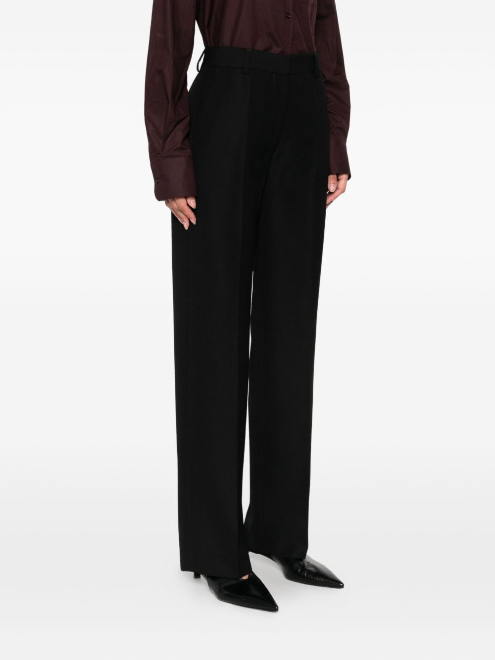 TOTEME PRE Trousers Black 252WRB0296FB0026001 (TOTEME / パンツ ) | TOTEME (トーテム)(4)