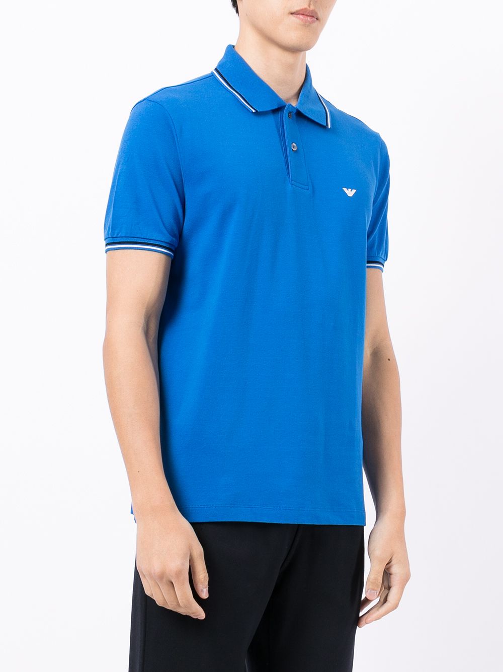 Emporio Armani T-shirts and Polos Blue 8N1FB31JPTZ0905 (EMPORIO ARMANI / ポロシャツ ) | EMPORIO ARMANI (エンポリオ アルマーニ)(3)