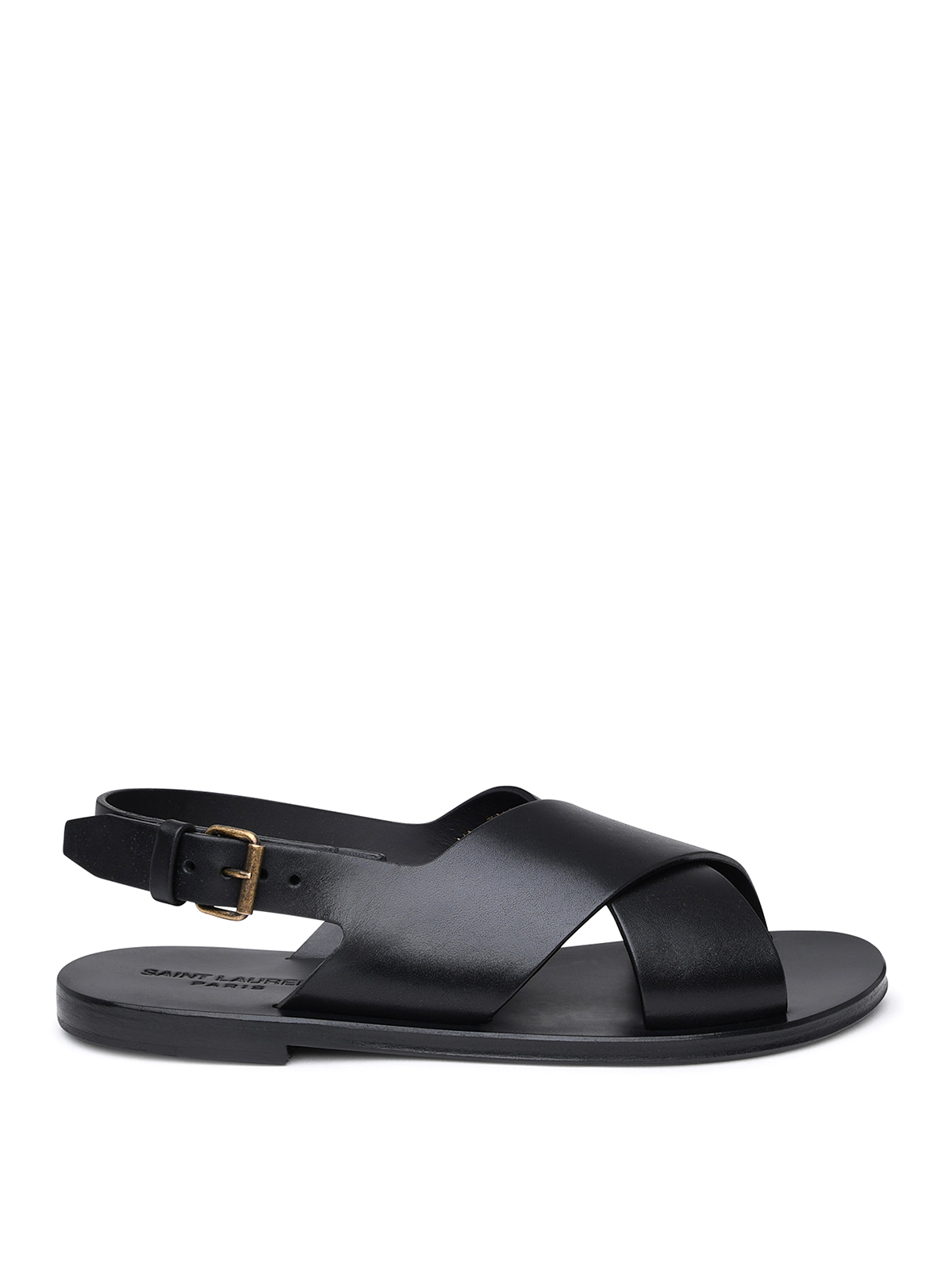 Black leather sandals 73185312K001000 (Saint Laurent / サンダル ) | Saint Laurent (サンローラン)