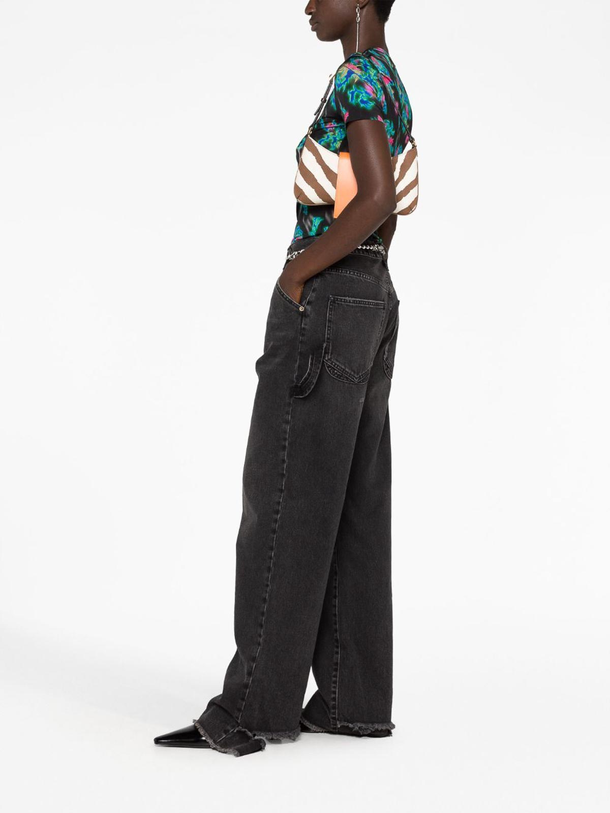 Lisa loose fit carpenter denim WTR08DBK01W102W102 (DARKPARK / ジーンズ ) | DARKPARK (ダークパーク)(2)