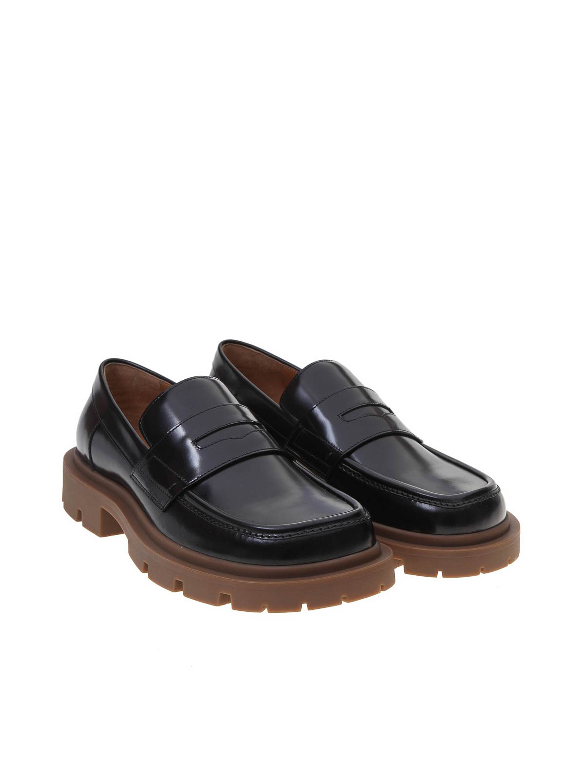 Leather moccasin S57WR0121P3827H1870 (Maison Margiela / ローファー ) | Maison Margiela (メゾン マルジェラ)(1)