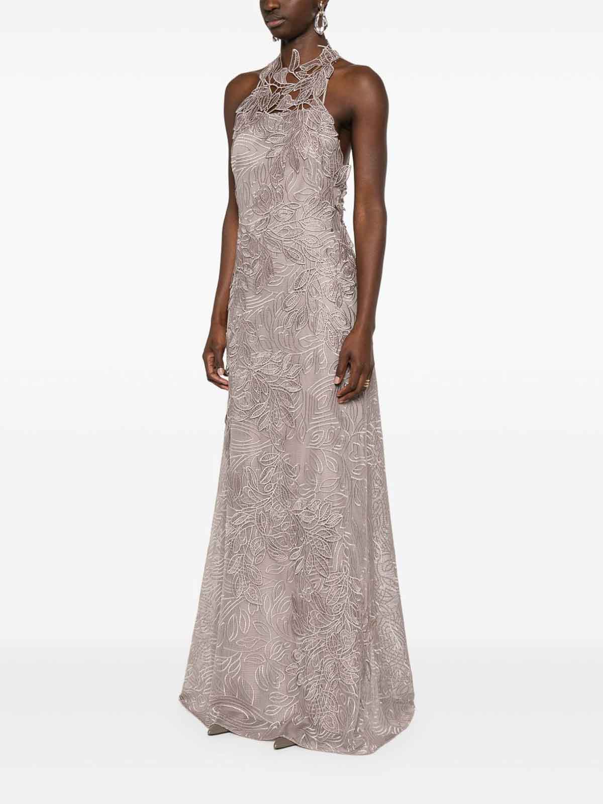 Lace Long Dress In Beige 047301390081 (ALBERTA FERRETTI / ワンピース・ドレス・オールインワン ) | ALBERTA FERRETTI (アルベルタ フェレッティ)(2)