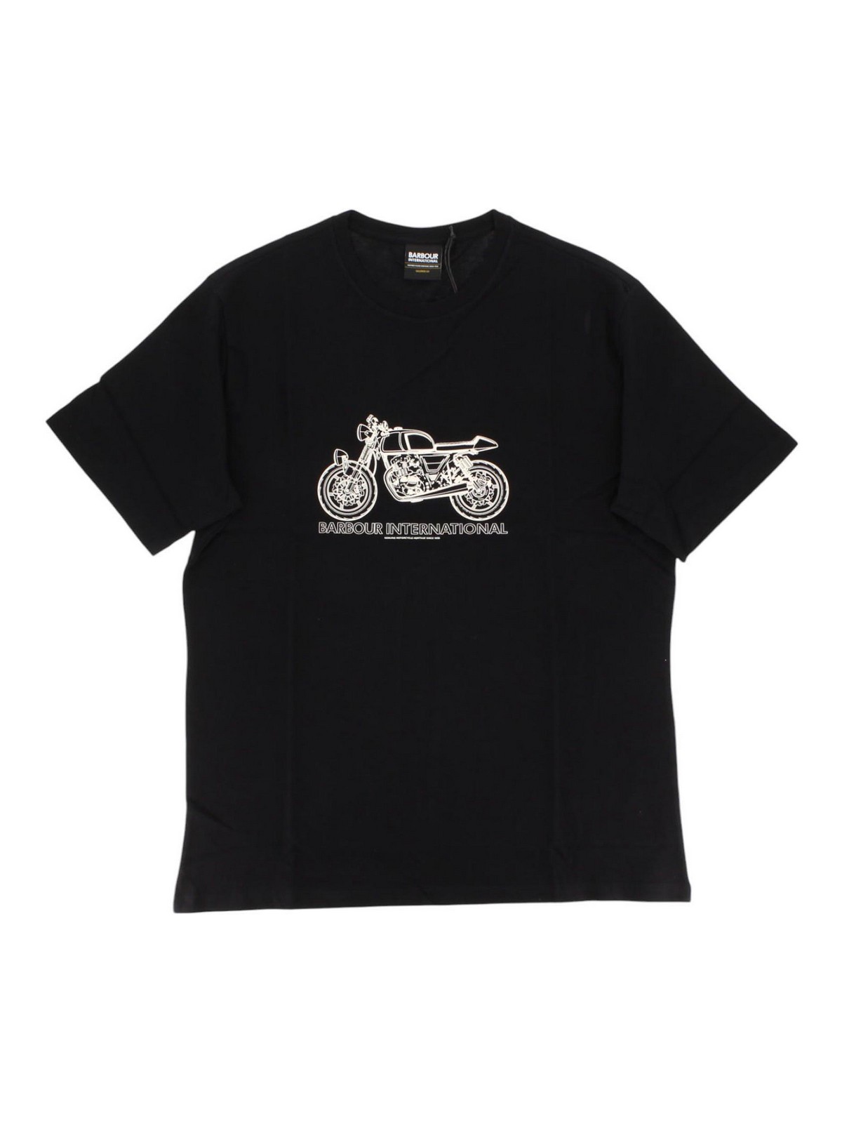 T-shirt and black pole MMTS1416BK31 (Barbour / Tシャツ・カットソー ) | Barbour (バブアー)
