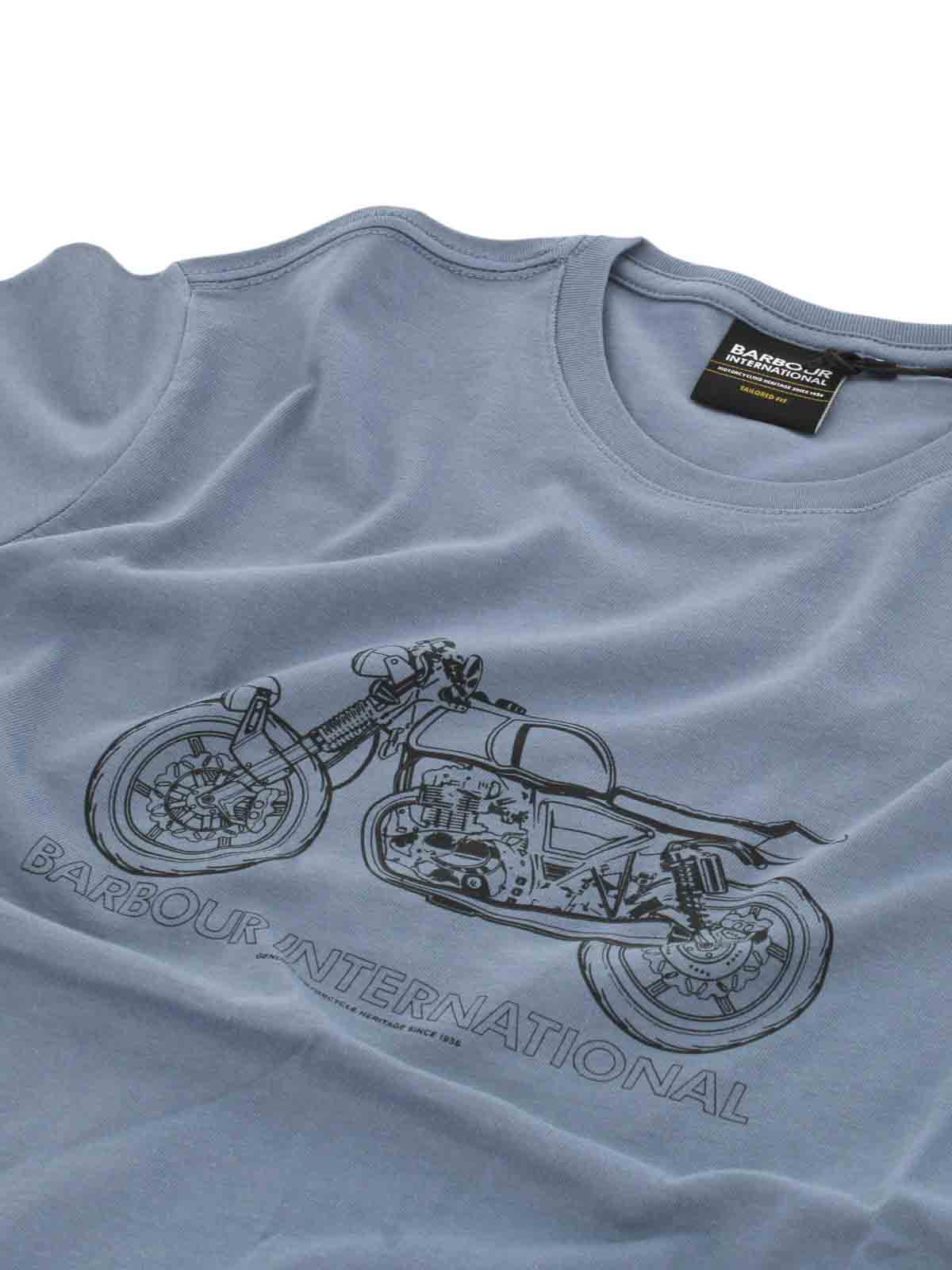 T-shirts and gray pole MMTS1296BL45 (Barbour / Tシャツ・カットソー ) | Barbour (バブアー)(2)