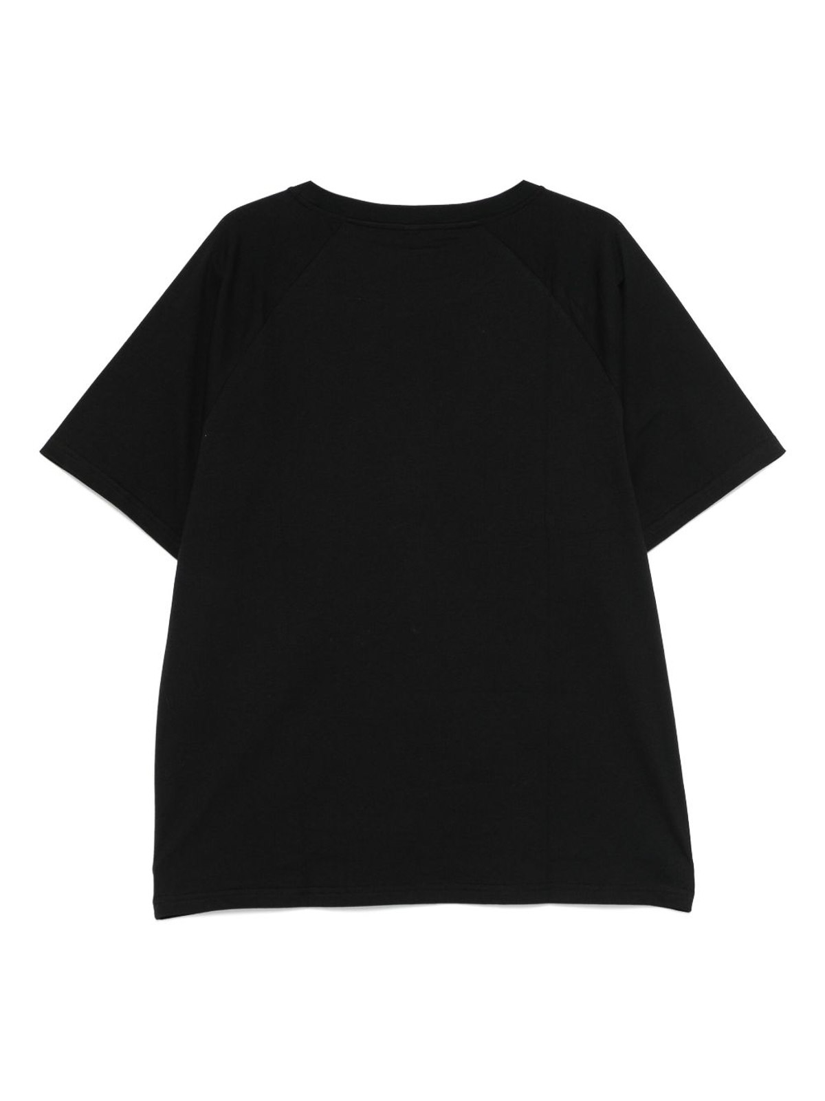 Cotton T-Shirt In Black With Logo 071094120555 (MOSCHINO / Tシャツ・カットソー ) | MOSCHINO (モスキーノ)(2)