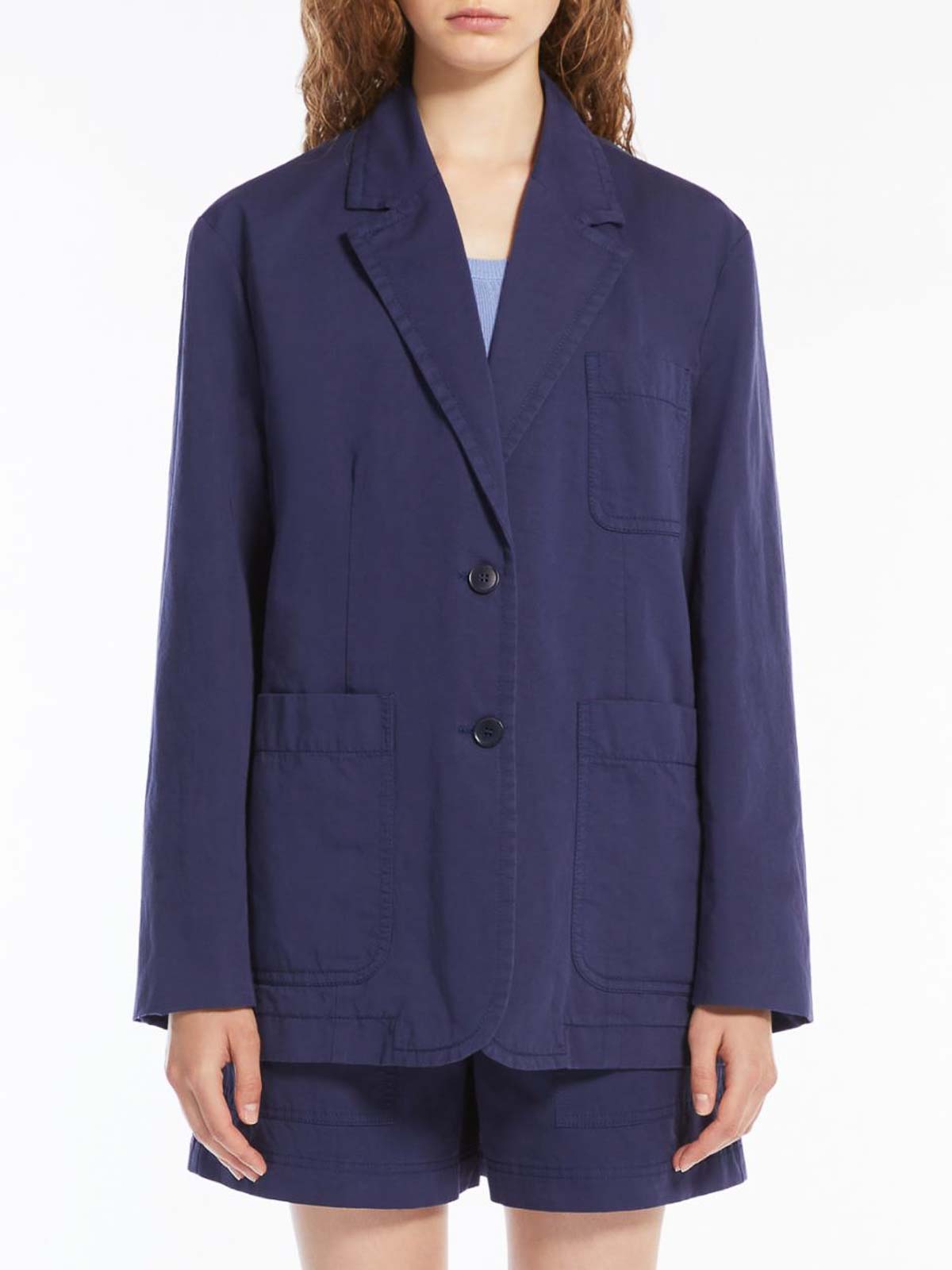 Wells Blu jacket 2515041052600003 (Weekend Max Mara / ブレザー・ジャケット ) | Weekend Max Mara (ウィークエンド マックスマーラ)(1)
