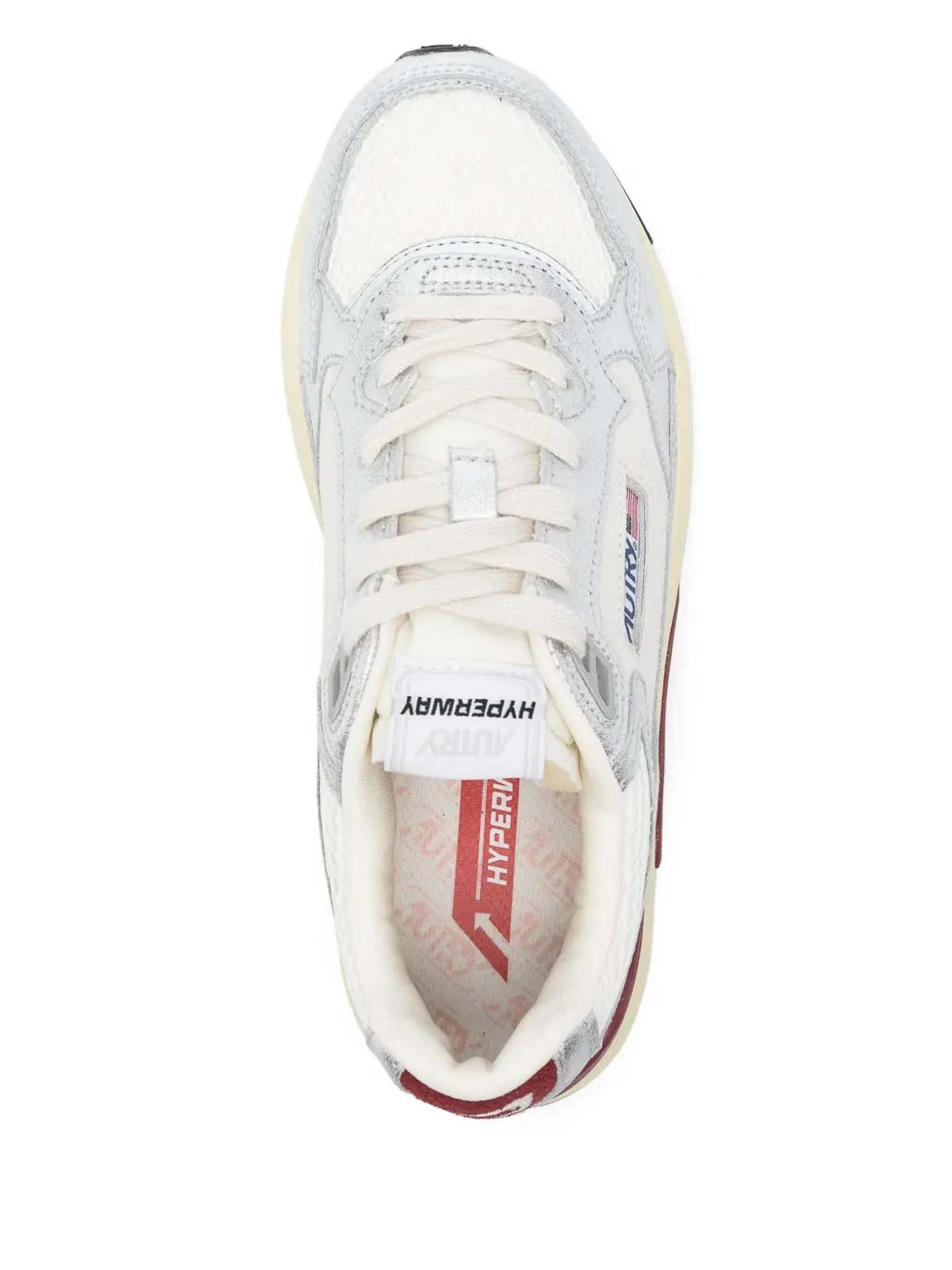 Sneakers Hyperway Low Silver Bordeaux HYLWEM03 (AUTRY / スニーカー ) | AUTRY (オートリー)(1)