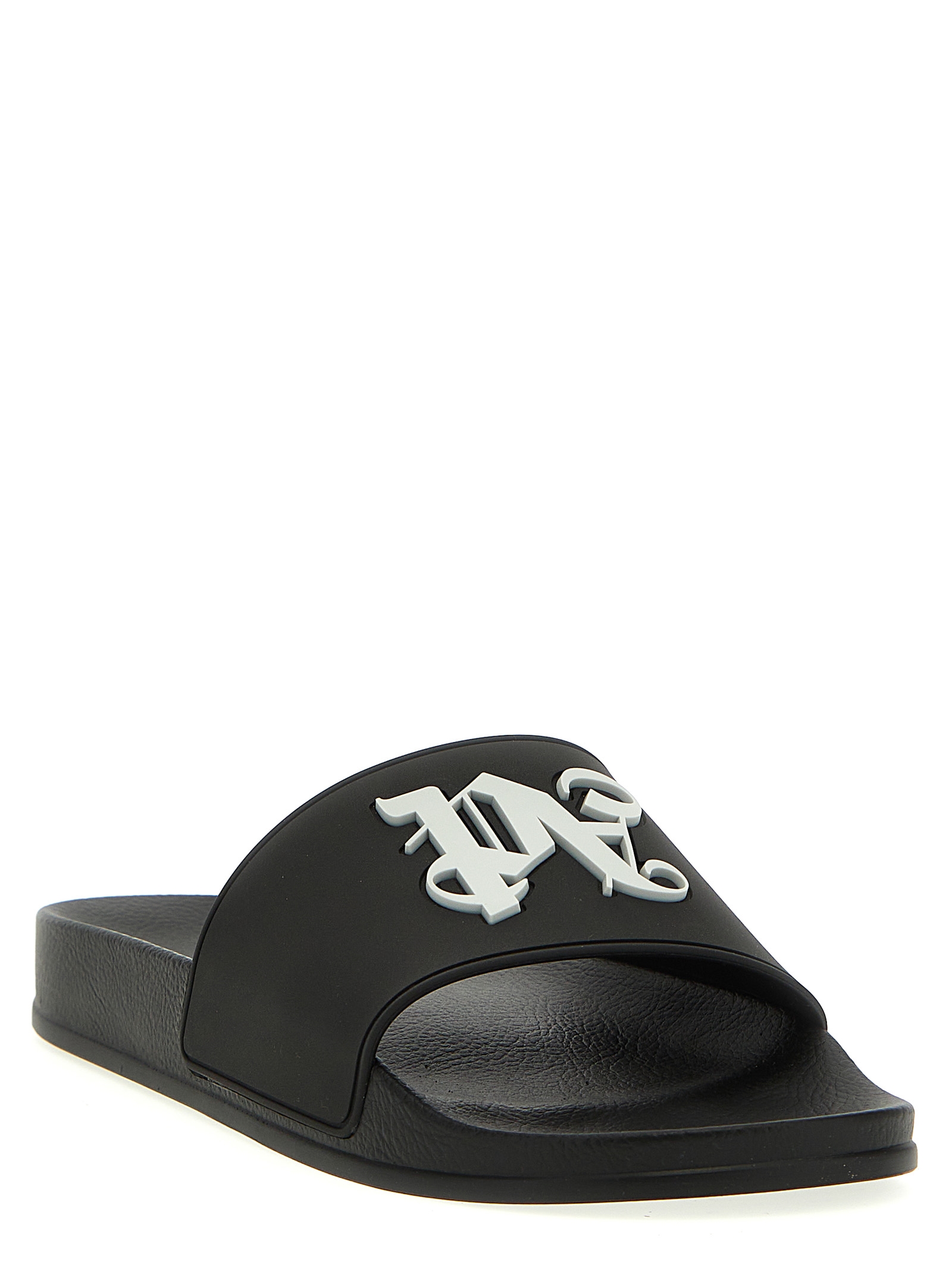 'PA Monogram' slides PMIC010R24MAT00110051005 (Palm Angels / サンダル ) | Palm Angels (パームエンジェルス)(1)