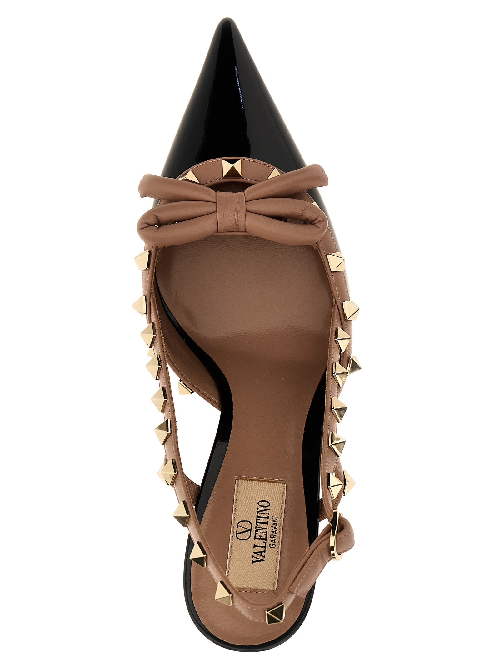 Valentino Garavani 'Rockstud Bow' pumps 4W2S0IB9TZEN71 (Valentino Garavani / パンプス・ハイヒール ) | Valentino Garavani (ヴァレンティノ)(3)