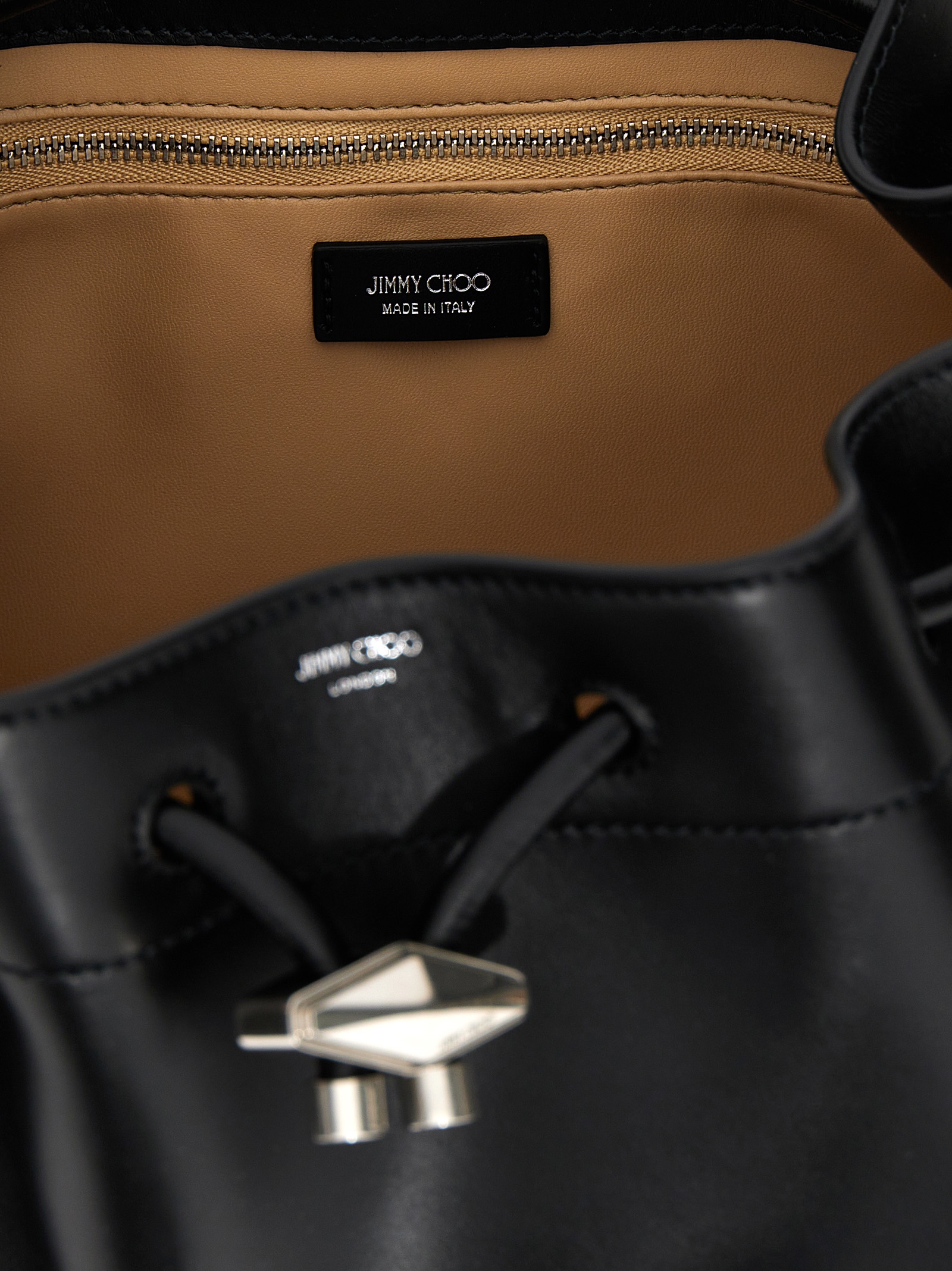 'Cinch M' shoulder bag BONBONBCKTEWHUTBLACKANTIQUESILVER (JIMMY CHOO / ハンドバッグ・ショルダーバッグ ) | JIMMY CHOO (ジミー チュウ)(4)