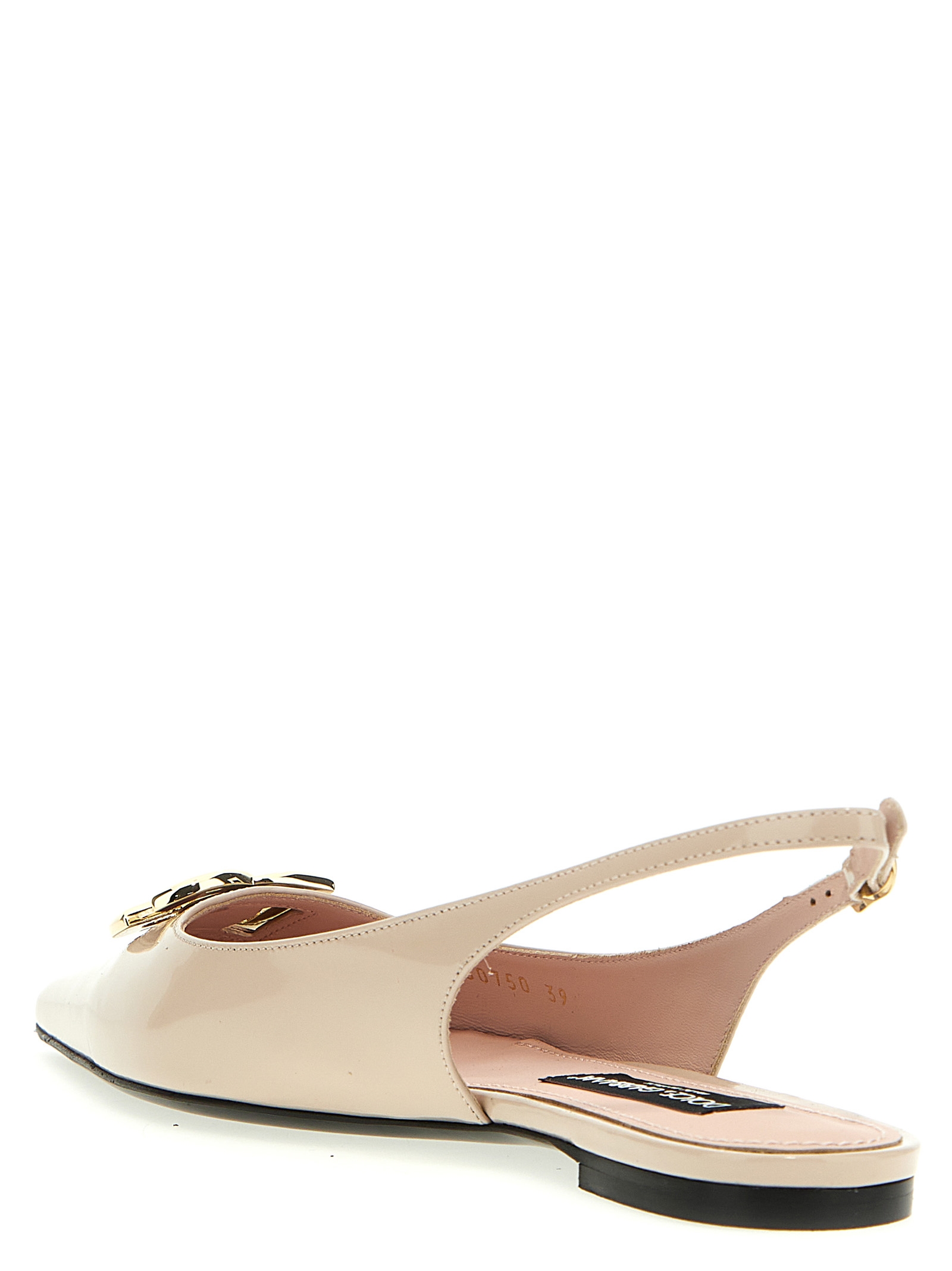 Logo slingback ballet flats CG0750A10378L419 (Dolce & Gabbana / フラットシューズ ) | Dolce & Gabbana (ドルチェガッバーナ)(2)