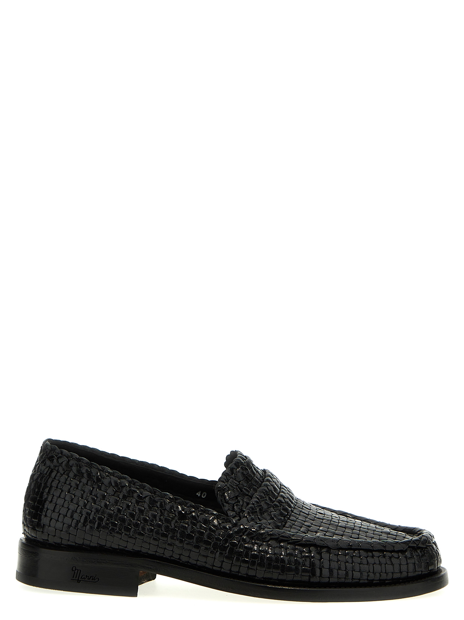 Braided leather loafers MOMR004602P458300N99 (Marni / ローファー ) | Marni (マルニ)