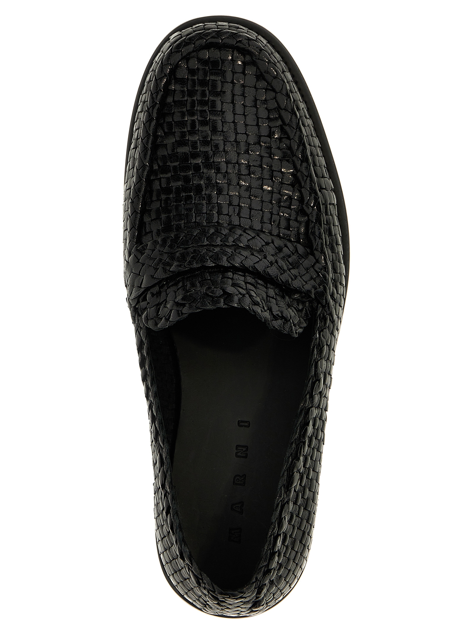 Braided leather loafers MOMR004602P458300N99 (Marni / ローファー ) | Marni (マルニ)(3)