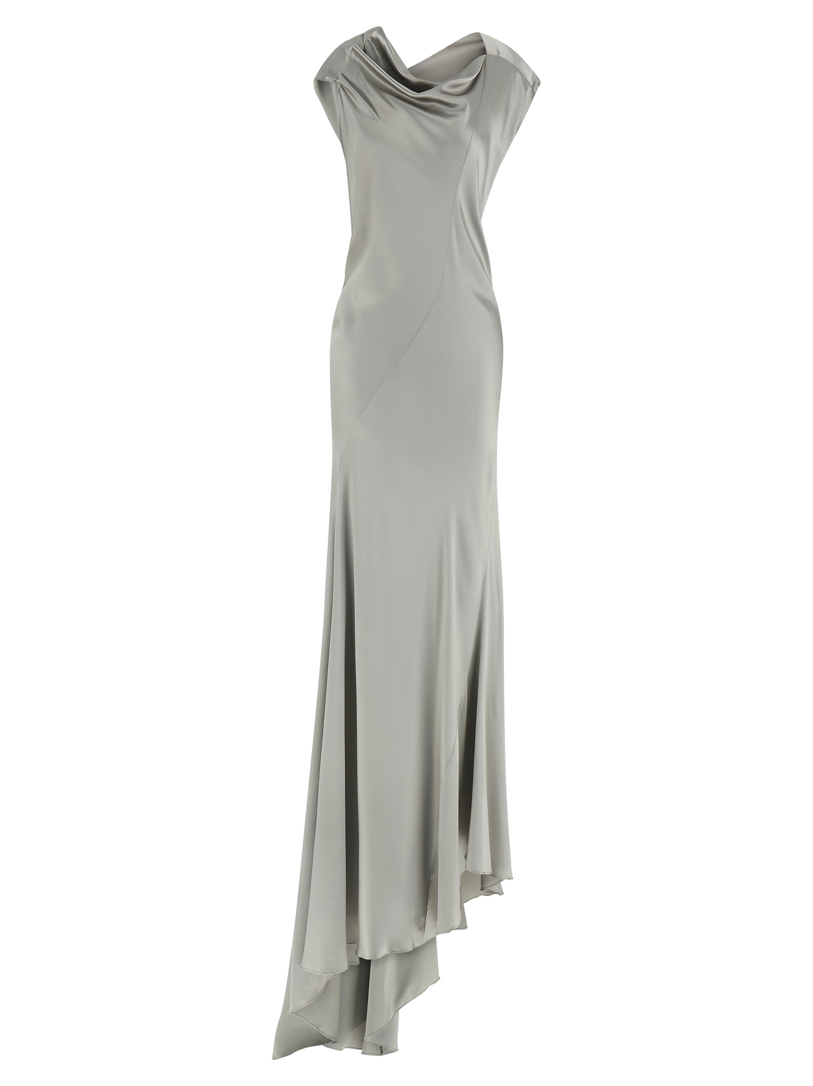 Satin dress V040166270483 (ALBERTA FERRETTI / ワンピース・ドレス・オールインワン ) | ALBERTA FERRETTI (アルベルタ フェレッティ)