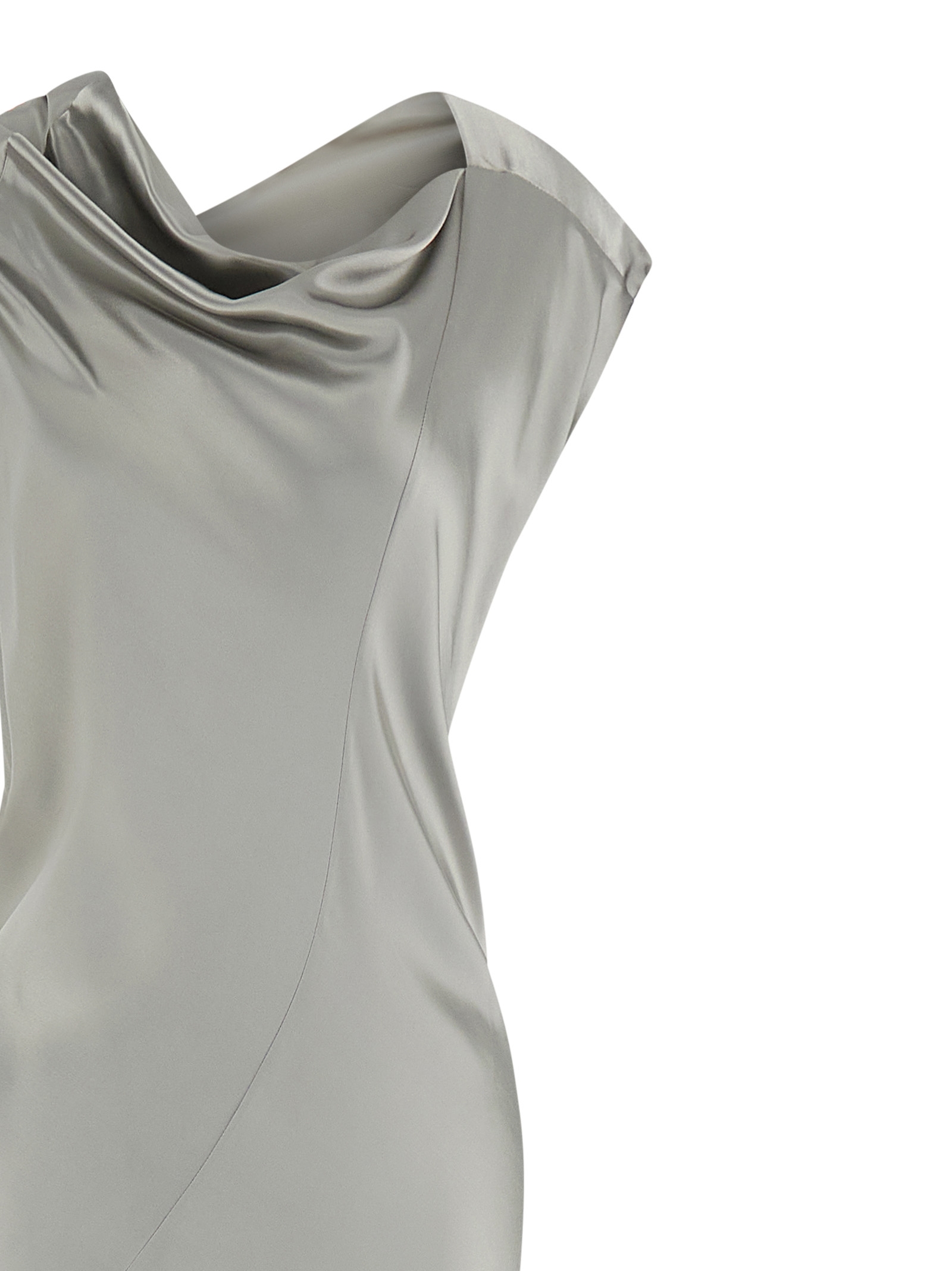 Satin dress V040166270483 (ALBERTA FERRETTI / ワンピース・ドレス・オールインワン ) | ALBERTA FERRETTI (アルベルタ フェレッティ)(2)