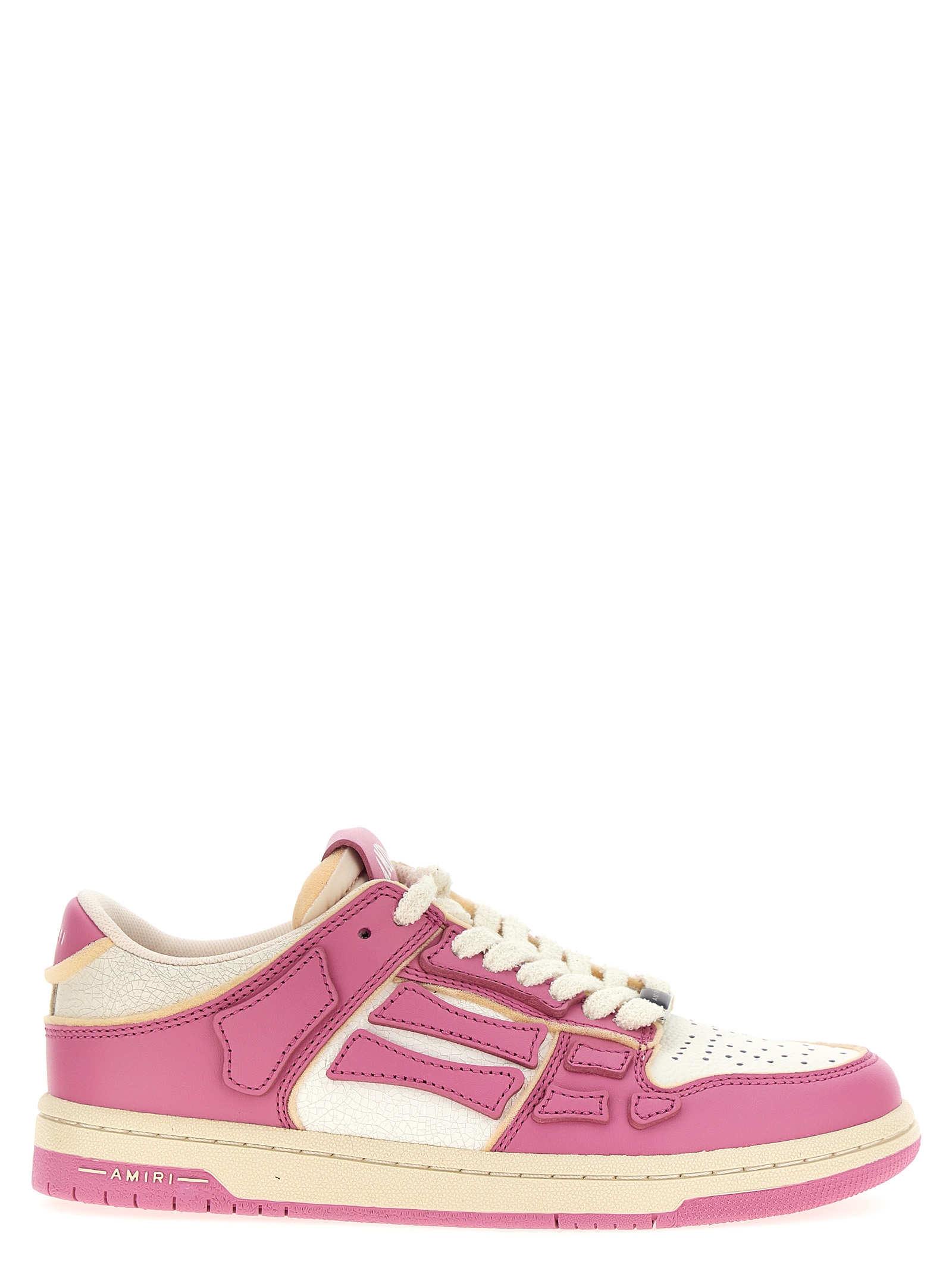 'Collegiate Skel Top Low' sneakers AWFOSR1019FUCHSIAPINKWHITE (AMIRI / スニーカー ) | AMIRI (アミリ)
