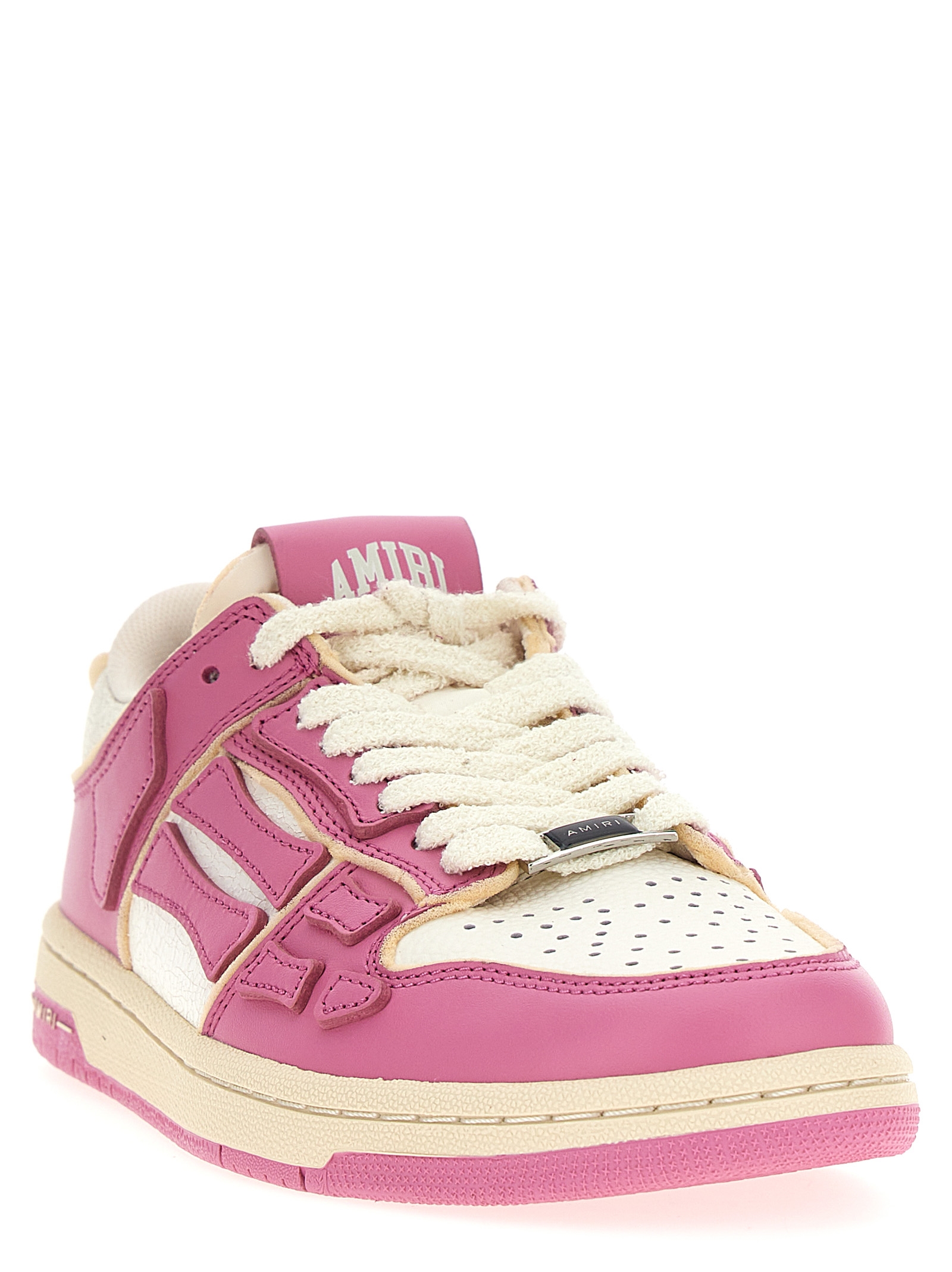 'Collegiate Skel Top Low' sneakers AWFOSR1019FUCHSIAPINKWHITE (AMIRI / スニーカー ) | AMIRI (アミリ)(1)