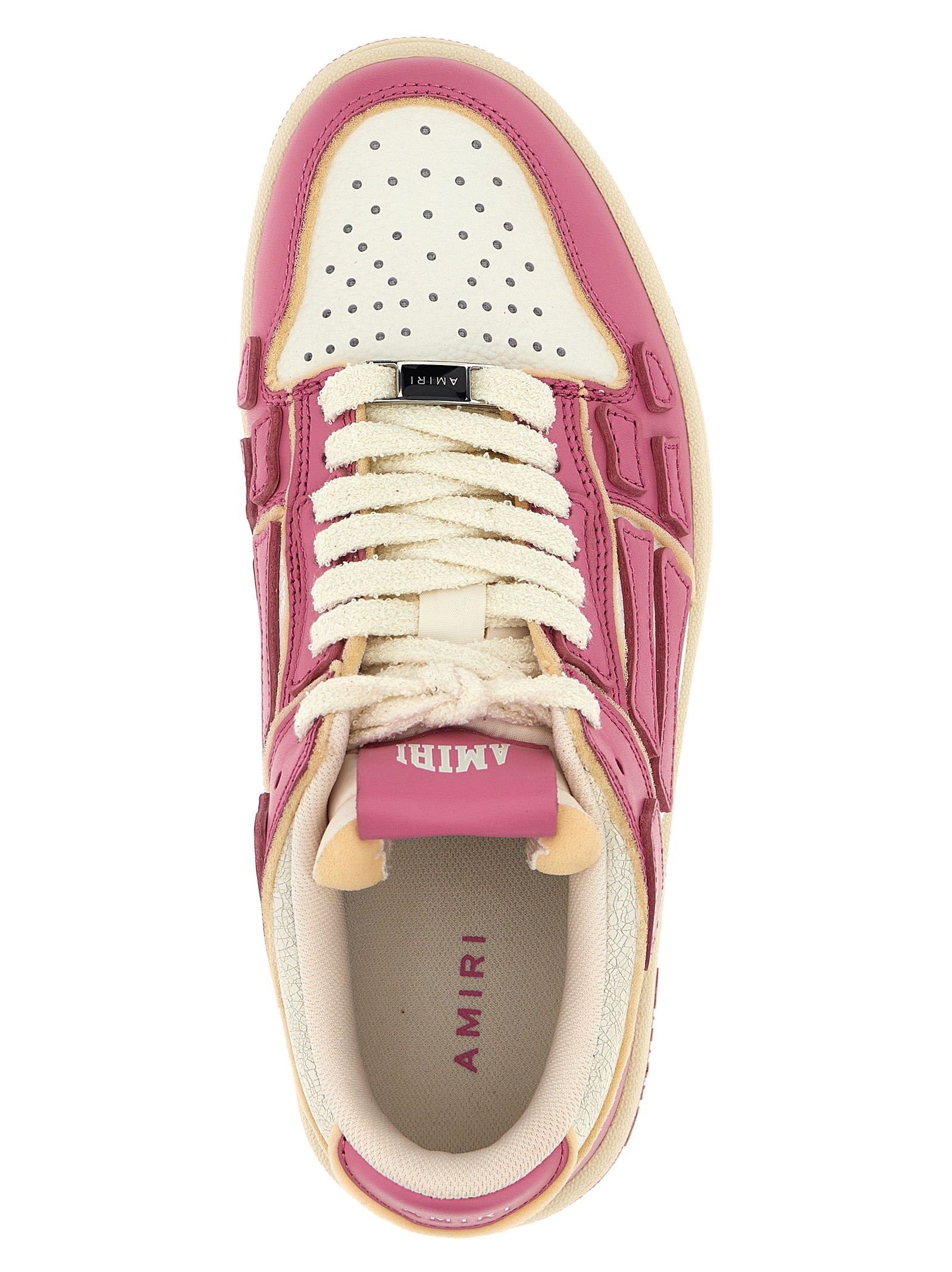 'Collegiate Skel Top Low' sneakers AWFOSR1019FUCHSIAPINKWHITE (AMIRI / スニーカー ) | AMIRI (アミリ)(3)