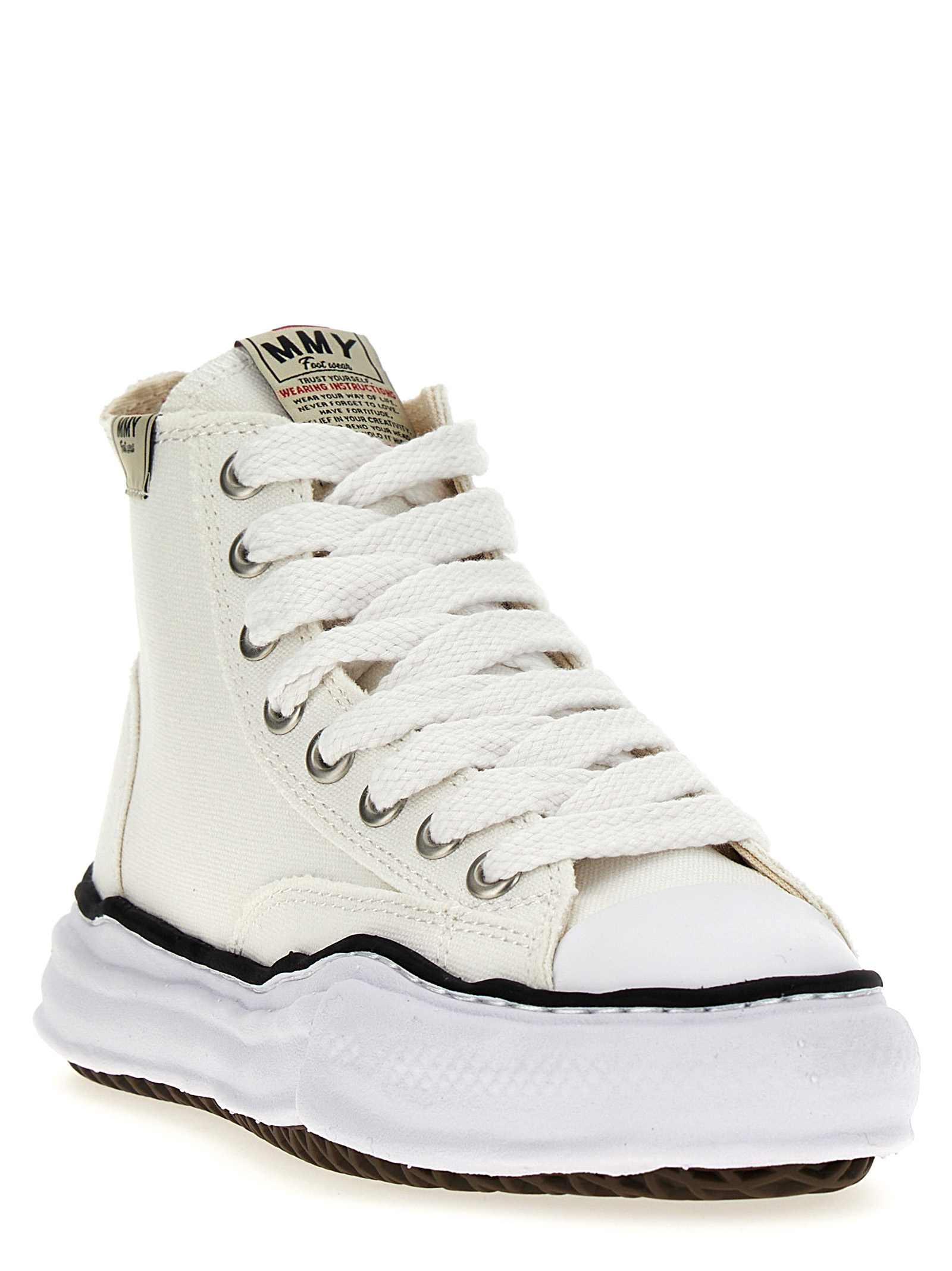 'Peterson High' sneakers A01FW701WHITE (Maison Mihara Yasuhiro / スニーカー ) | Maison Mihara Yasuhiro (メゾン ミハラ ヤスヒロ)(1)