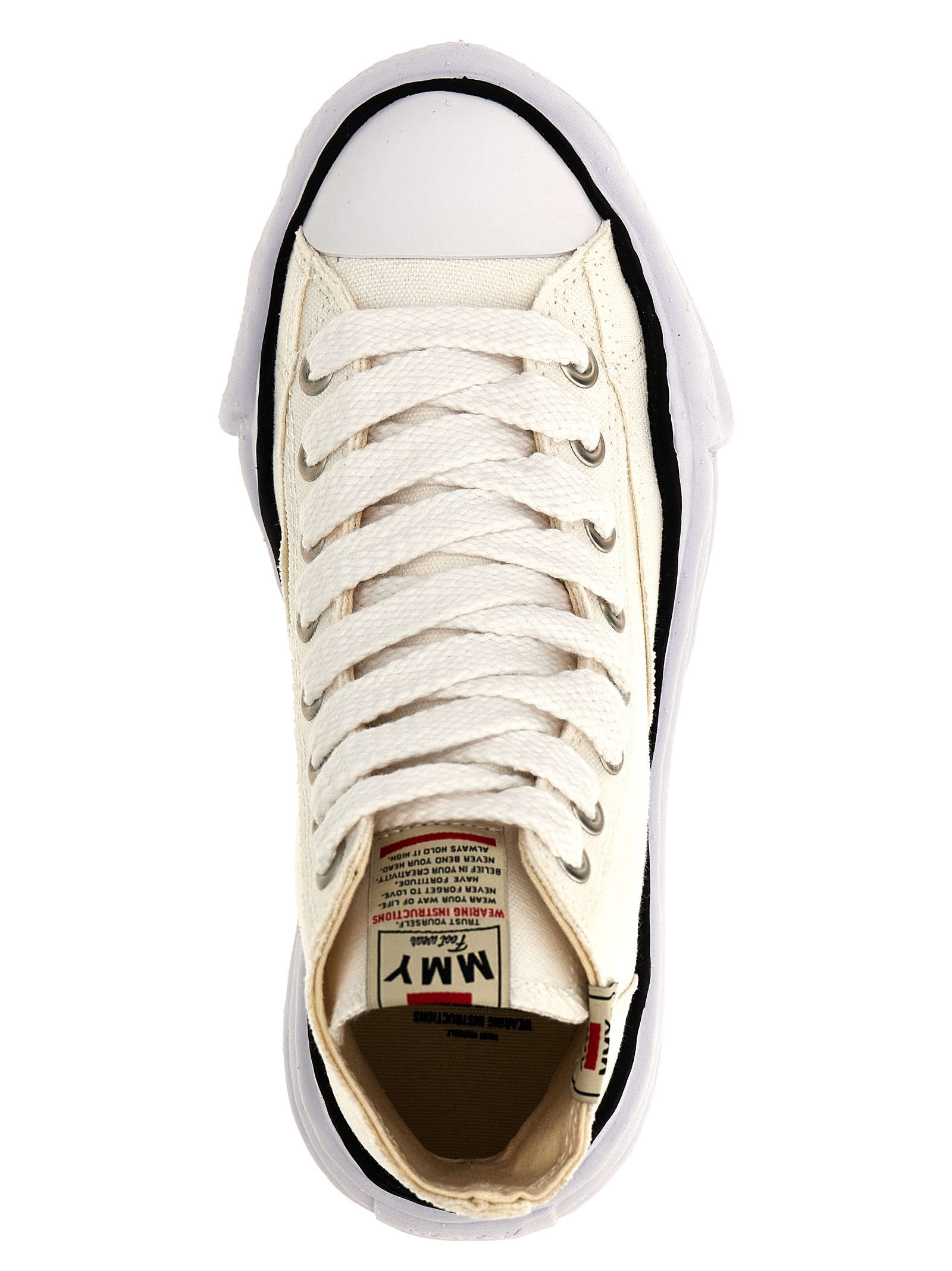 'Peterson High' sneakers A01FW701WHITE (Maison Mihara Yasuhiro / スニーカー ) | Maison Mihara Yasuhiro (メゾン ミハラ ヤスヒロ)(3)