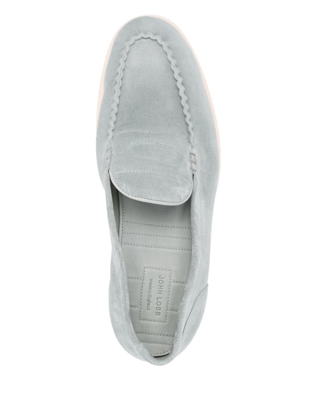 John Lobb Flat shoes Clear Blue B0222FLD5 (John Lobb / ローファー ) | John Lobb (ジョンロブ)(1)