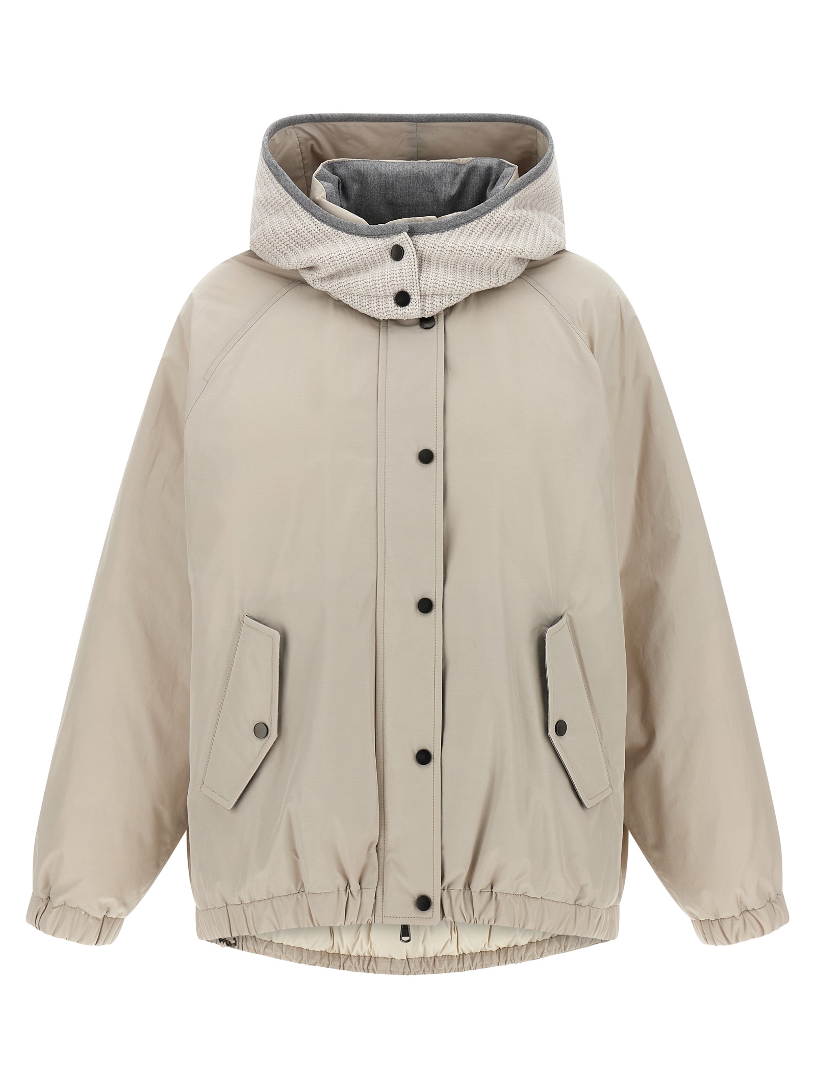 Hooded down jacket MG5017852C7958 (Brunello Cucinelli / ダウンジャケット・コート ) | Brunello Cucinelli (ブルネロ・クチネリ)