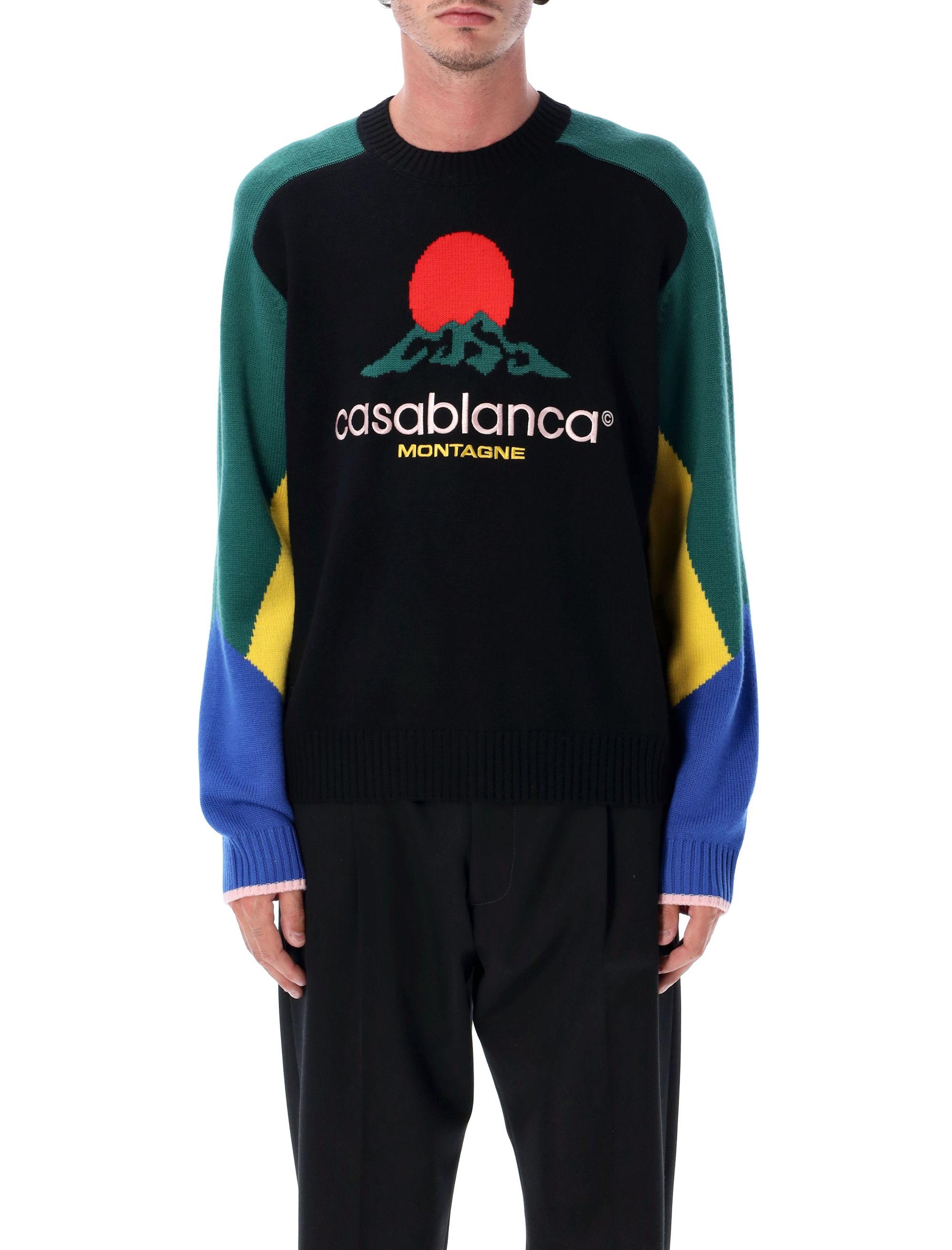 Casablanca Sweaters MultiColour MPF25KW100801MULTI (Casablanca / ニット・セーター・カーディガン ) | Casablanca (カサブランカ)