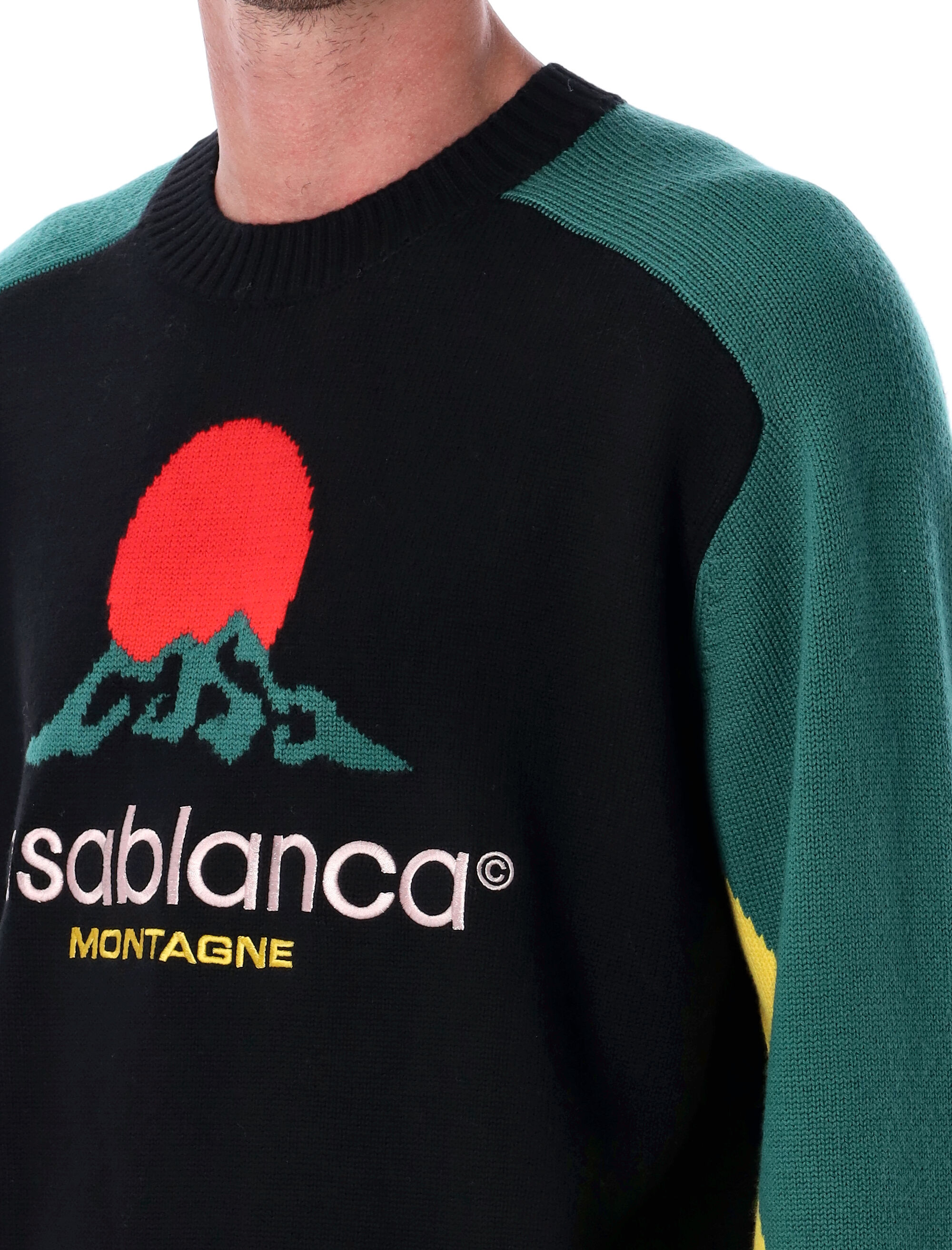 Casablanca Sweaters MultiColour MPF25KW100801MULTI (Casablanca / ニット・セーター・カーディガン ) | Casablanca (カサブランカ)(2)