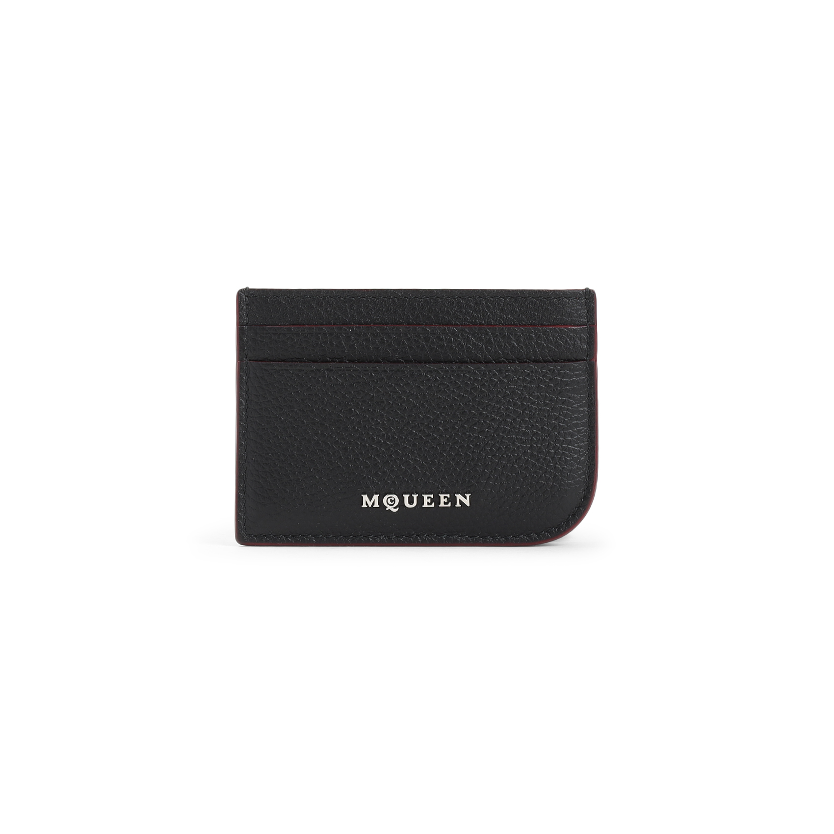 Black leather card holder 8135451VDCC1000 (Alexander McQUEEN / 財布・カードケース ) | Alexander McQUEEN (アレキサンダー・マックイーン)