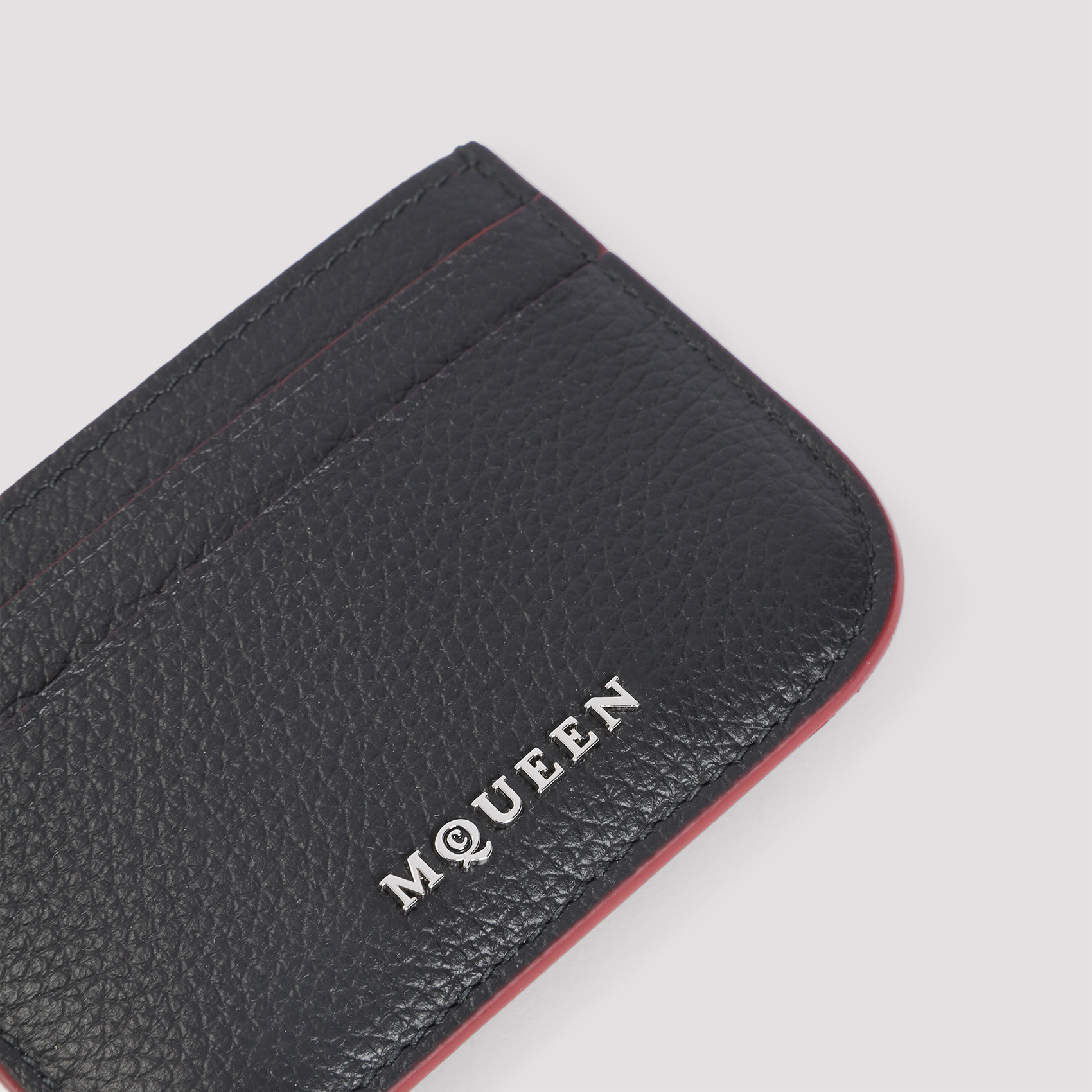 Black leather card holder 8135451VDCC1000 (Alexander McQUEEN / 財布・カードケース ) | Alexander McQUEEN (アレキサンダー・マックイーン)(3)