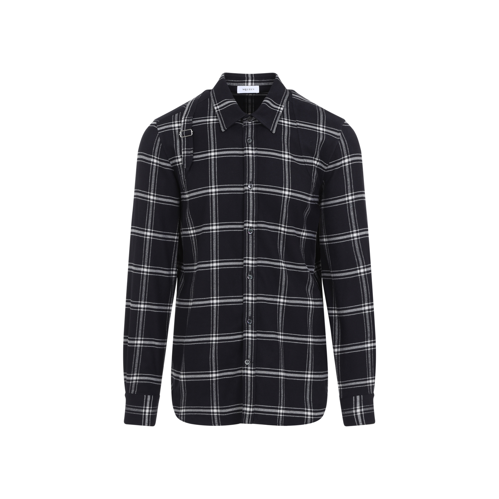Alexander McQUEEN 長袖シャツ 黒 ALEXANDER MCQUEEN（アレキサンダーマックイーン）カジュアル