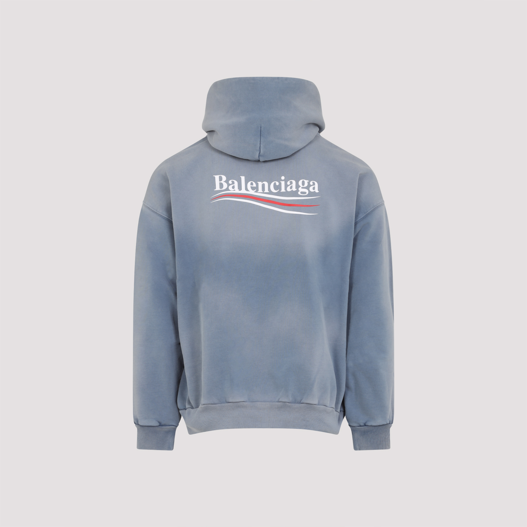 Powder blue cotton sweatshirt 767877TRVB19798 (Balenciaga / スウェット・フーディー ) | Balenciaga (バレンシアガ)(2)