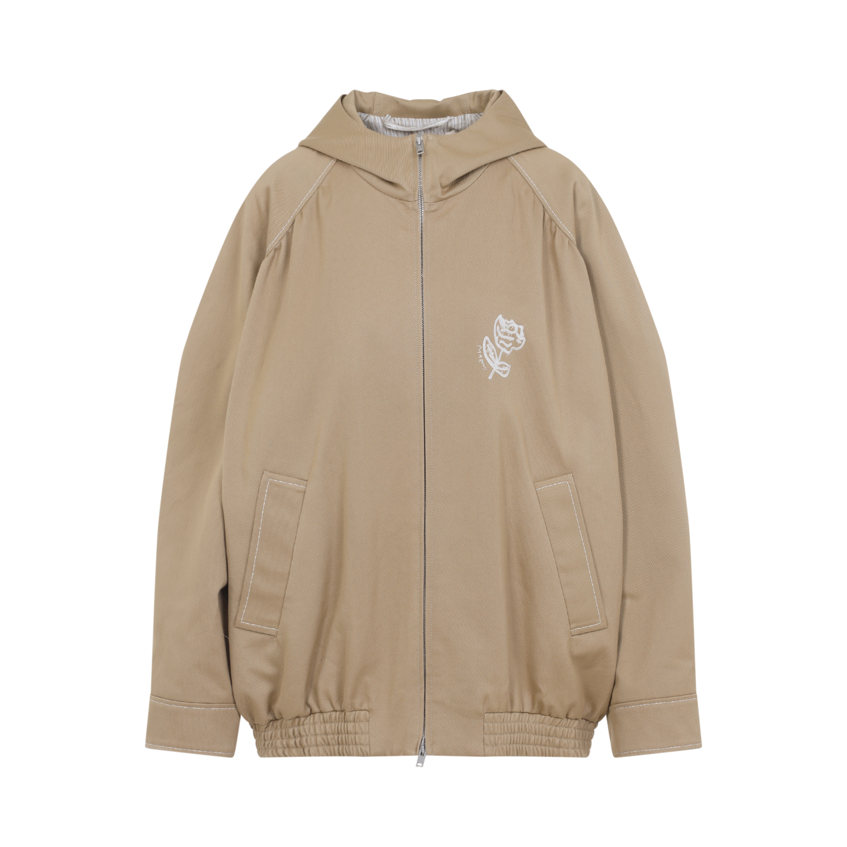 Beige drill jacket JKMA0355SUUTC54100W25 (Marni / カジュアルジャケット ) | Marni (マルニ)