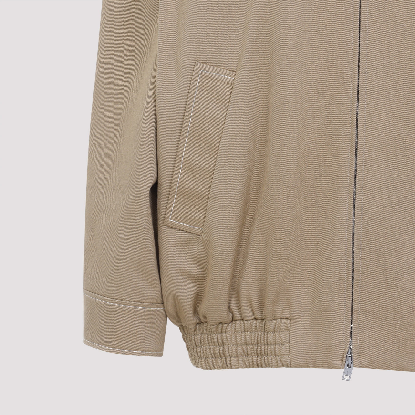 Beige drill jacket JKMA0355SUUTC54100W25 (Marni / カジュアルジャケット ) | Marni (マルニ)(3)