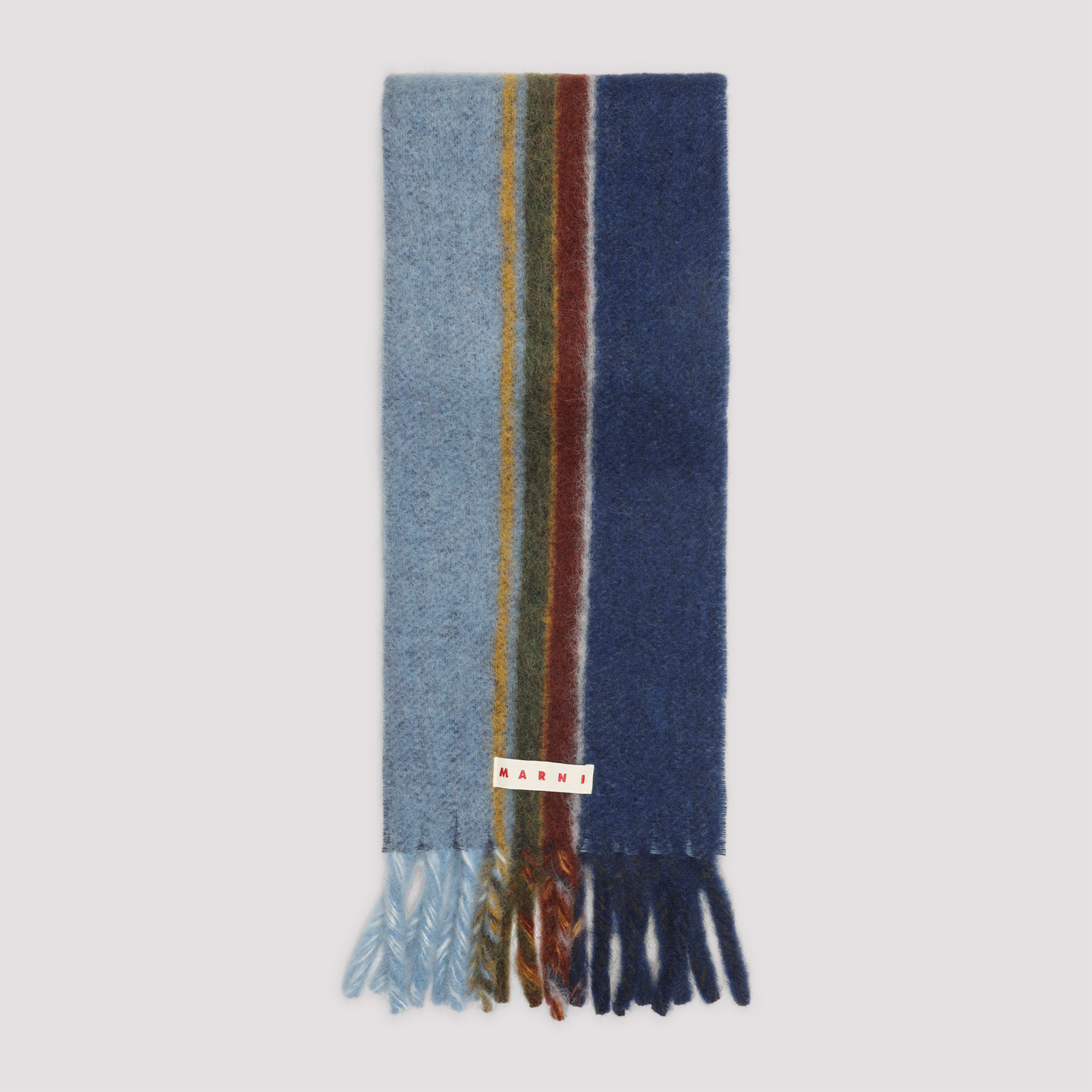 Multicolor mohair blend scarf SCZC0076Y0UAW051STB50 (Marni / スカーフ・マフラー ) | Marni (マルニ)(4)