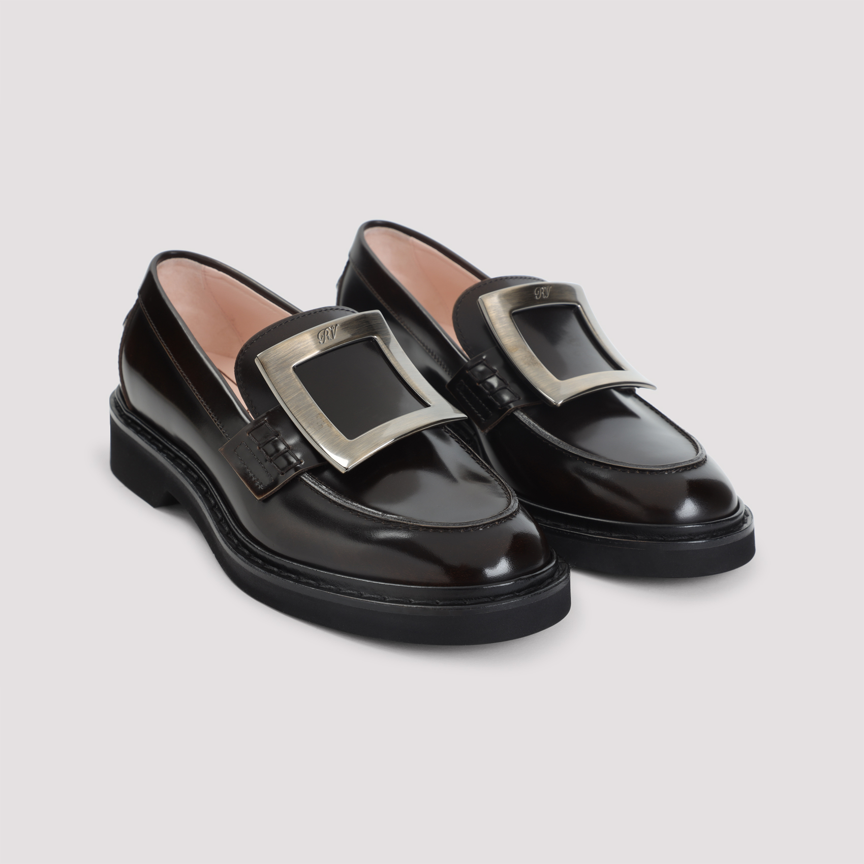 Viv' Rangers Leather Loafers RVW54825190TWRC414 (Roger Vivier / フラットシューズ ) | Roger Vivier (ロジェ ヴィヴィエ)(3)