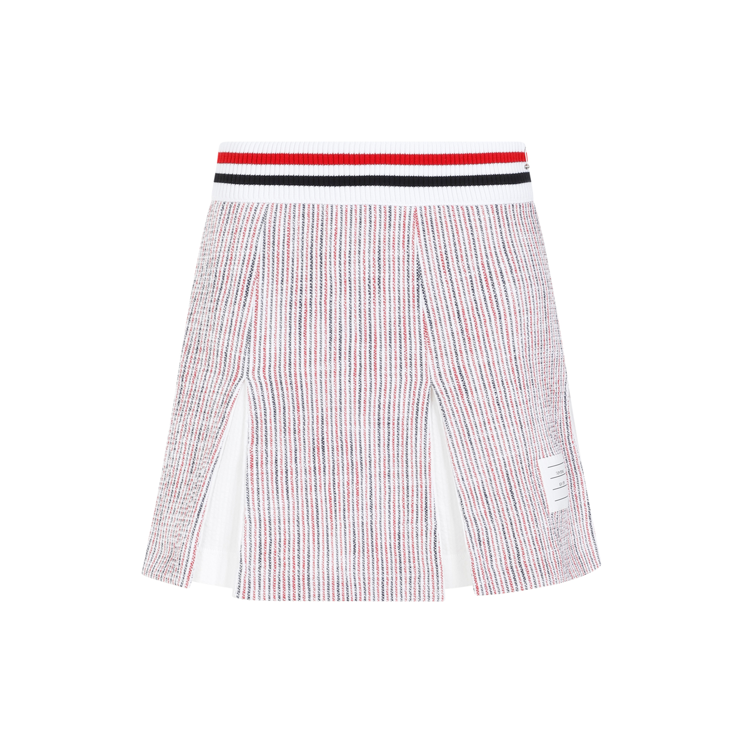 Embroidered stretch tweed mini skirt FJK117AJ0144960 (Thom Browne / スカート ) | Thom Browne (トム・ブラウン)