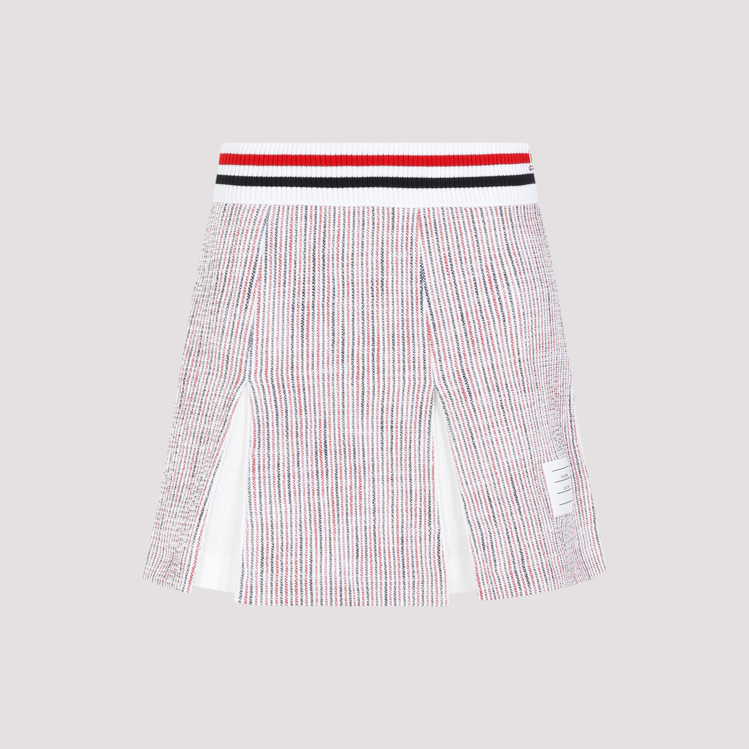 Embroidered stretch tweed mini skirt FJK117AJ0144960 (Thom Browne / スカート ) | Thom Browne (トム・ブラウン)(1)