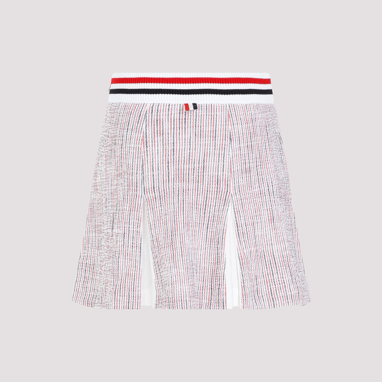 Embroidered stretch tweed mini skirt FJK117AJ0144960 (Thom Browne / スカート ) | Thom Browne (トム・ブラウン)(2)