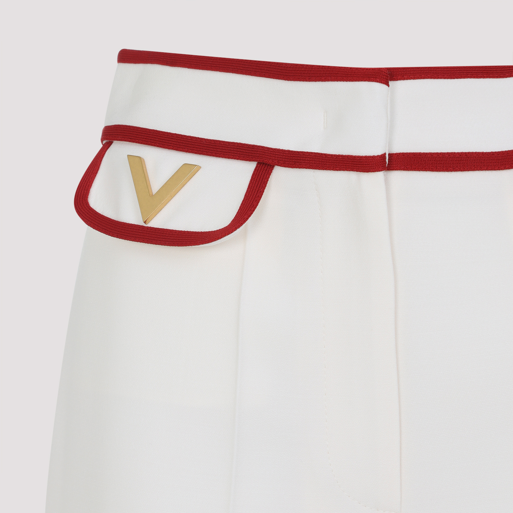 Ivory crepe pant 7B3RB6541CFAS0 (Valentino Garavani / パンツ ) | Valentino Garavani (ヴァレンティノ)(3)