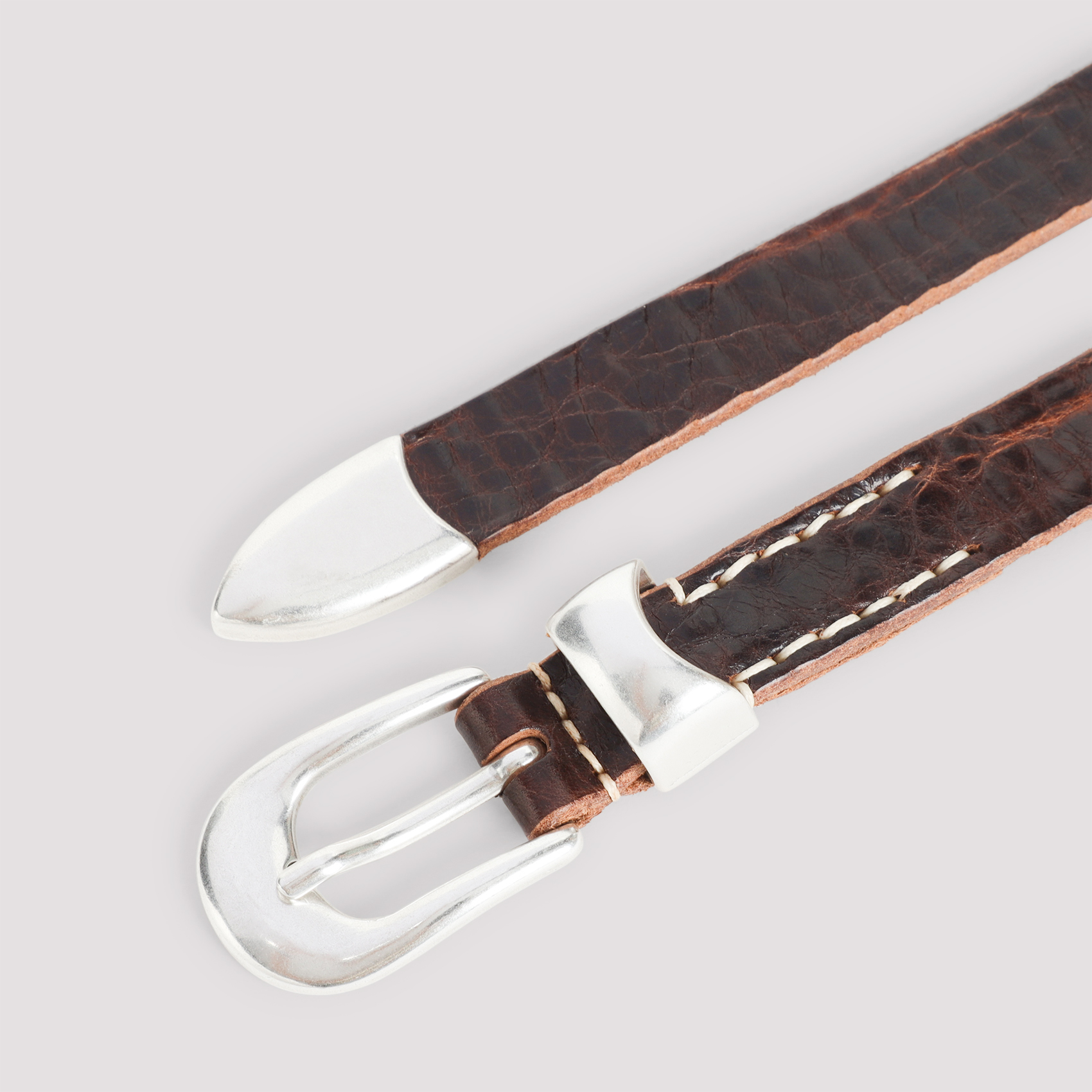 Leather belt A2208BBRBROWN (OUR LEGACY / ベルト・サスペンダー ) | OUR LEGACY (アワーレガシー)(2)
