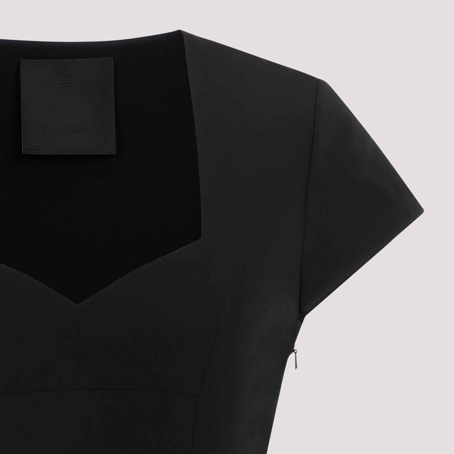 Black taffetas mini dress BW225H14L1001 (GIVENCHY / ワンピース・ドレス・オールインワン ) | GIVENCHY (ジバンシィ)(4)